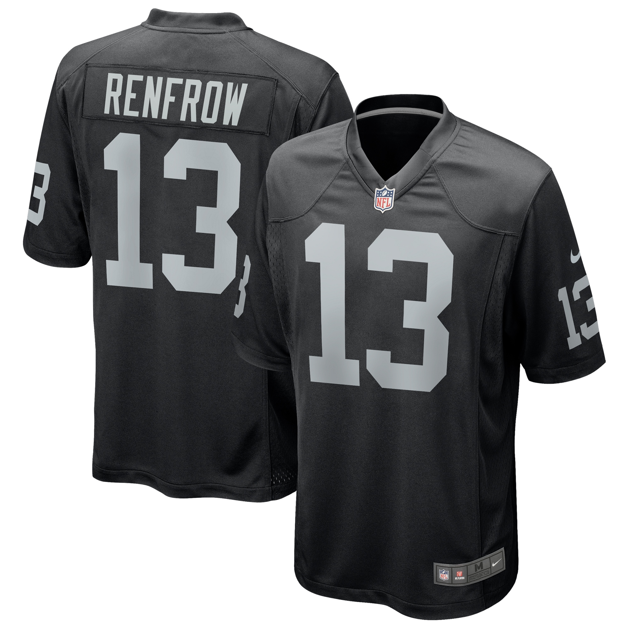 Hunter Renfrow Las Vegas Raiders Nike Game Player Jersey - Black - vstockx
