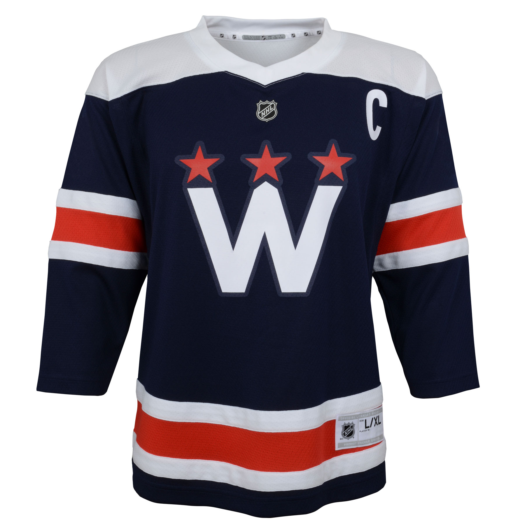 Alexander Ovechkin Washington Capitals Toddler 2020/21 Alternate Replica Player Jersey - Navy - vstockx