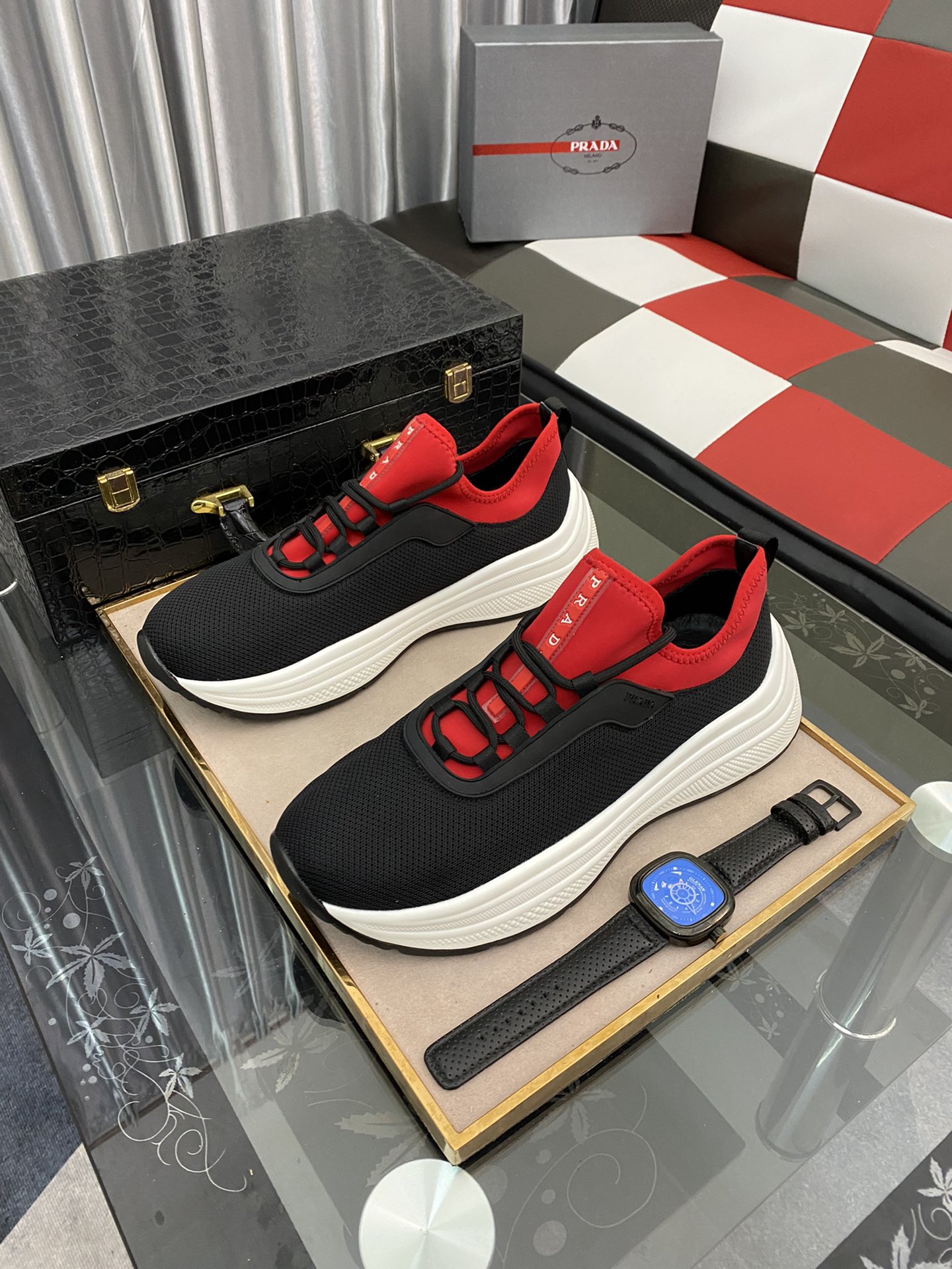 Prada Polyester Sneaker 4 - vstockx