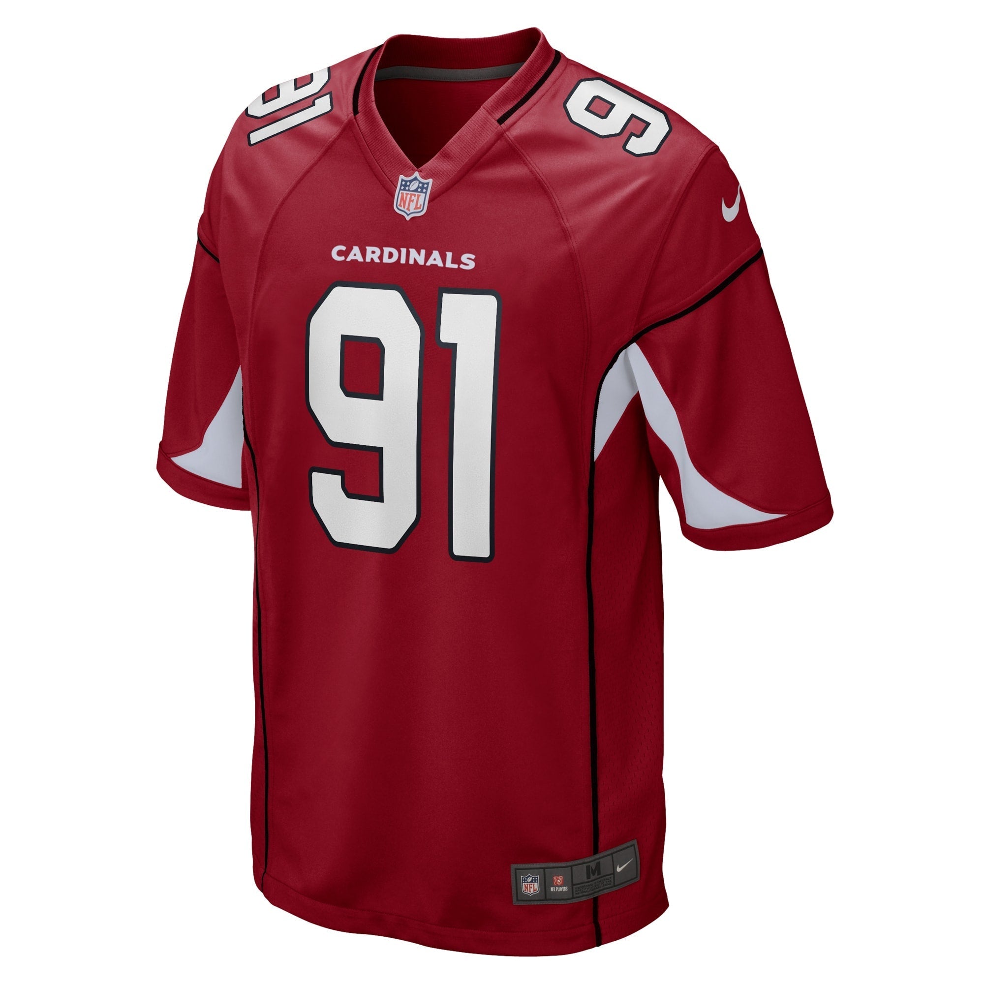 Men's Nike Michael Dogbe Cardinal Arizona Cardinals Game Jersey - vstockx