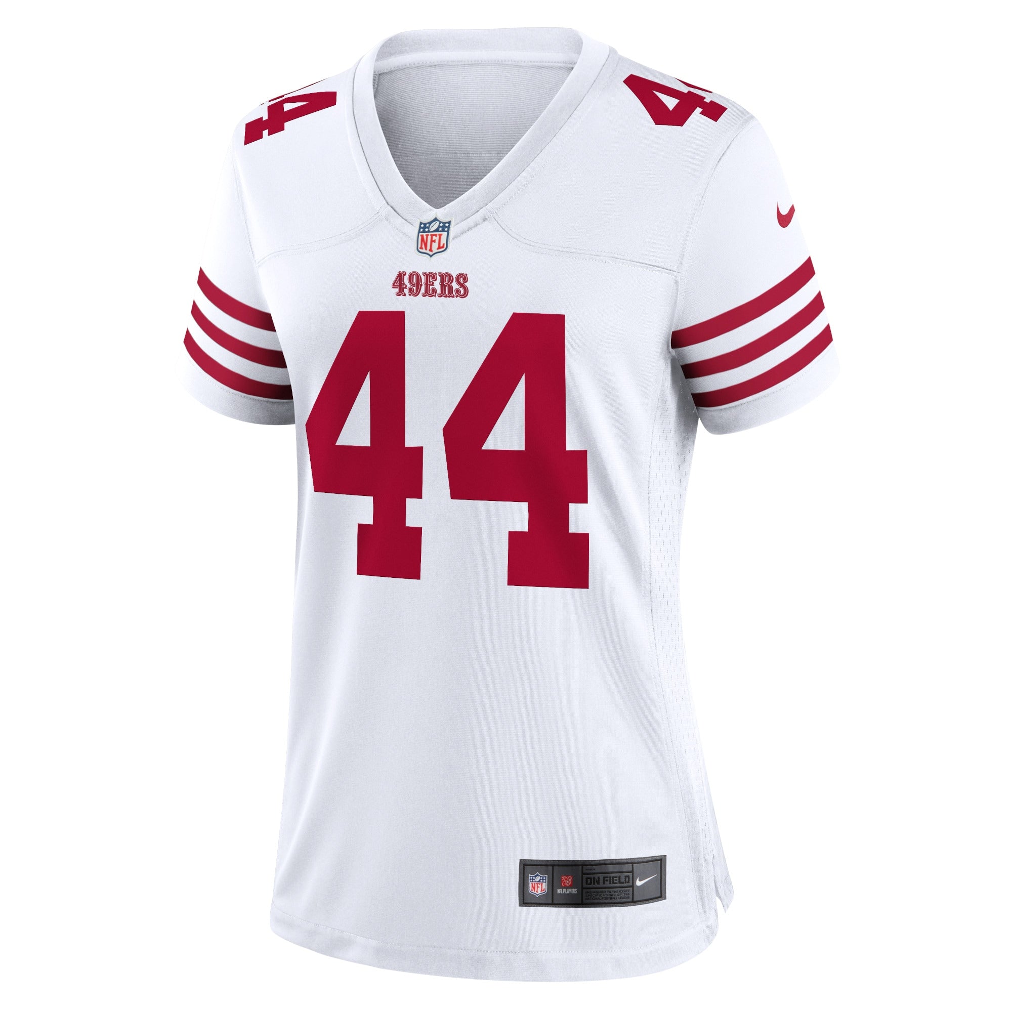 Women's Nike Kyle Juszczyk White San Francisco 49ers Player Game Jersey - vstockx