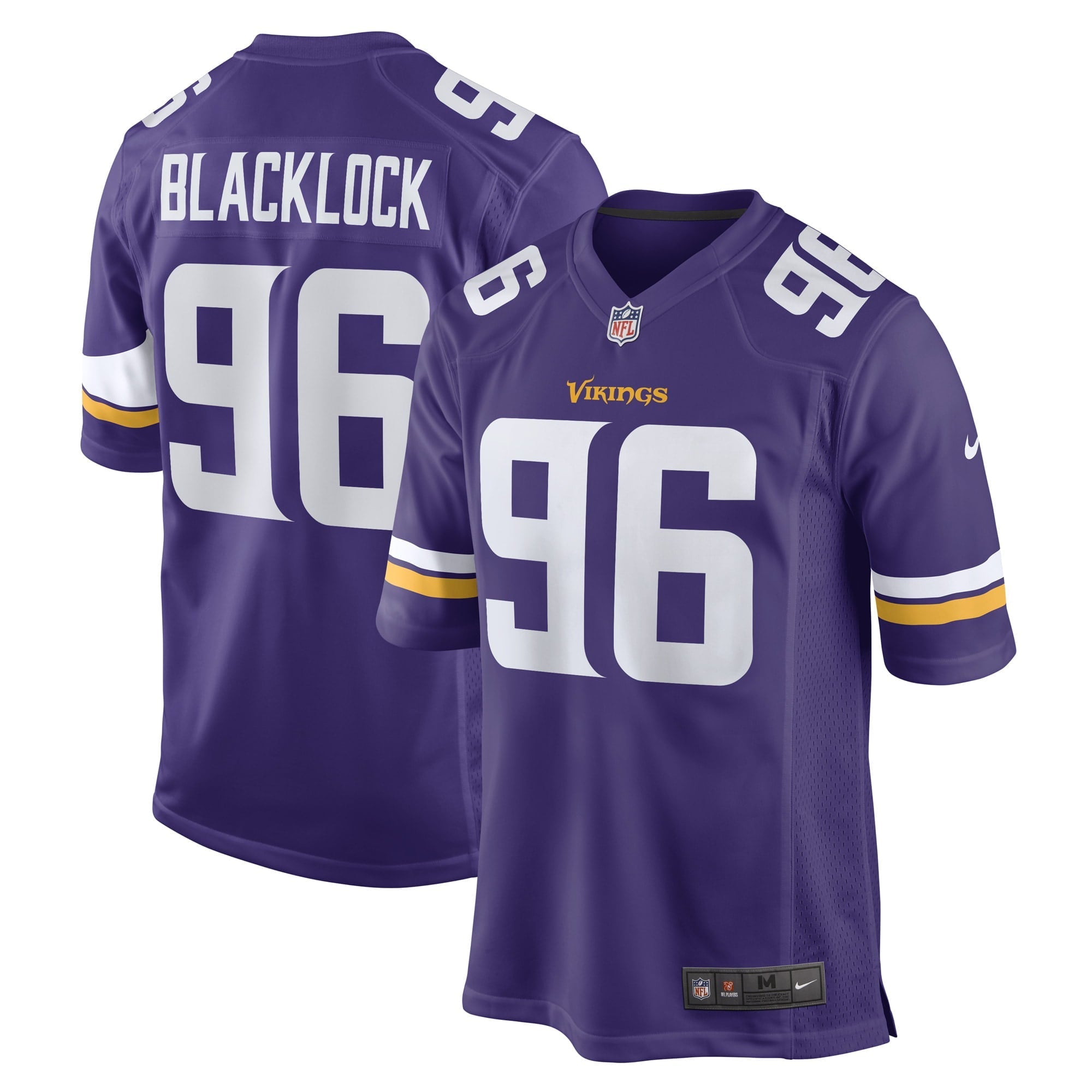 Men's Nike Ross Blacklock Purple Minnesota Vikings Game Player Jersey - vstockx