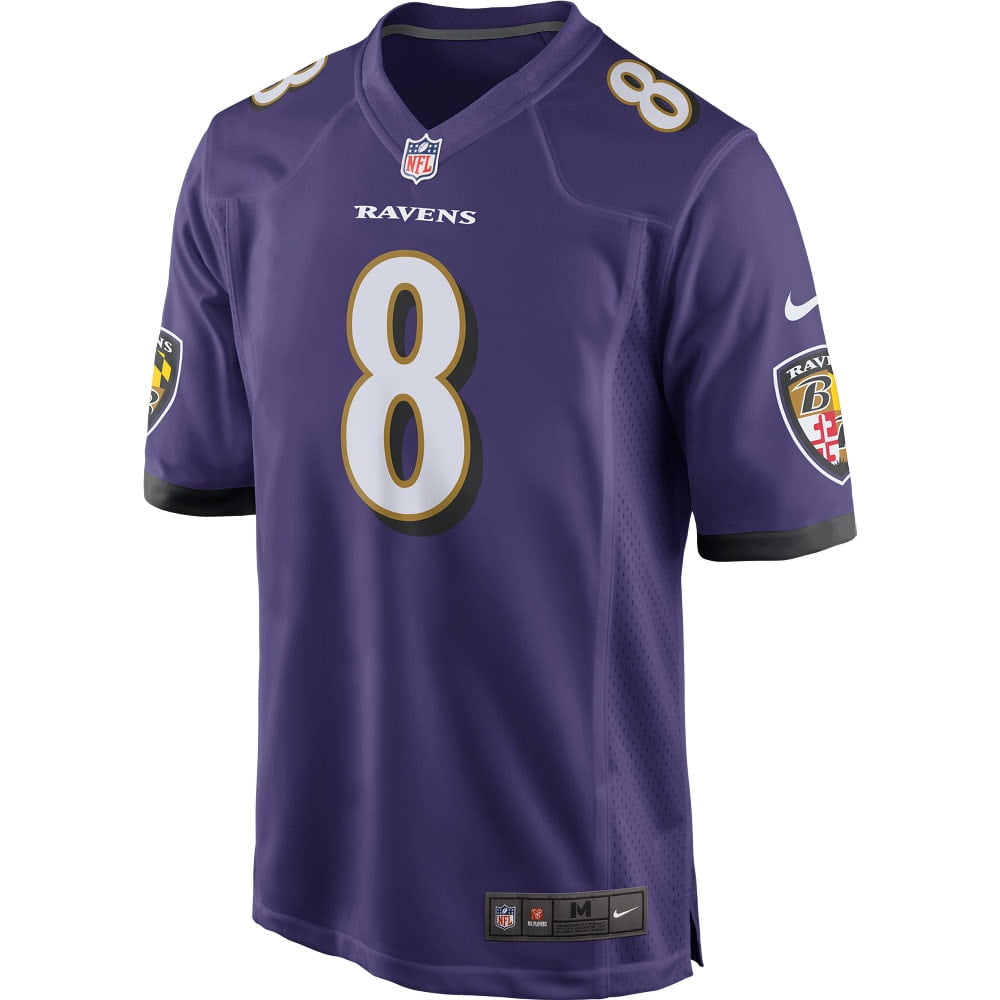Men's Nike Lamar Jackson Purple Baltimore Ravens Game Player Jersey - vstockx