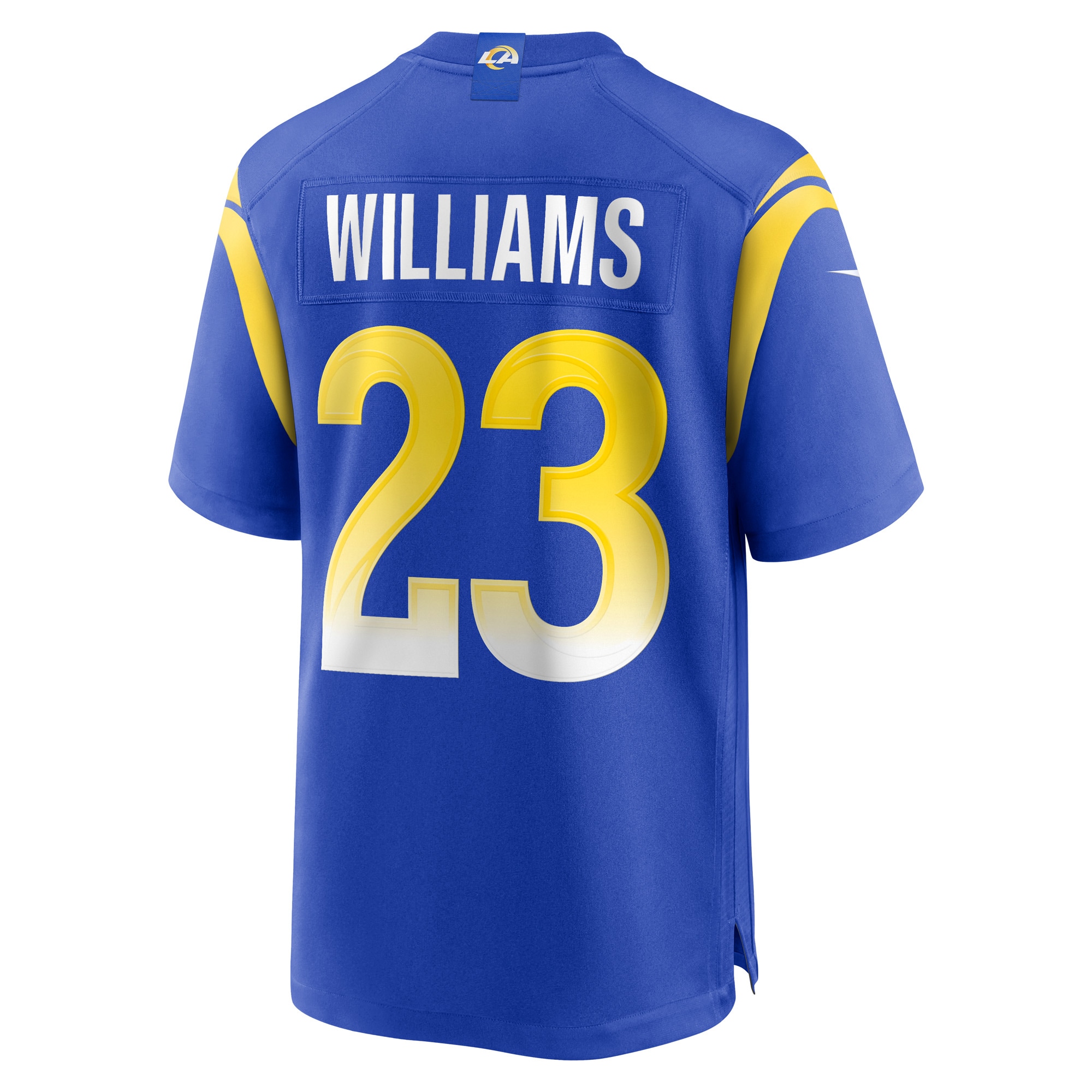 Kyren Williams Los Angeles Rams Nike Game Player Jersey - Royal - vstockx
