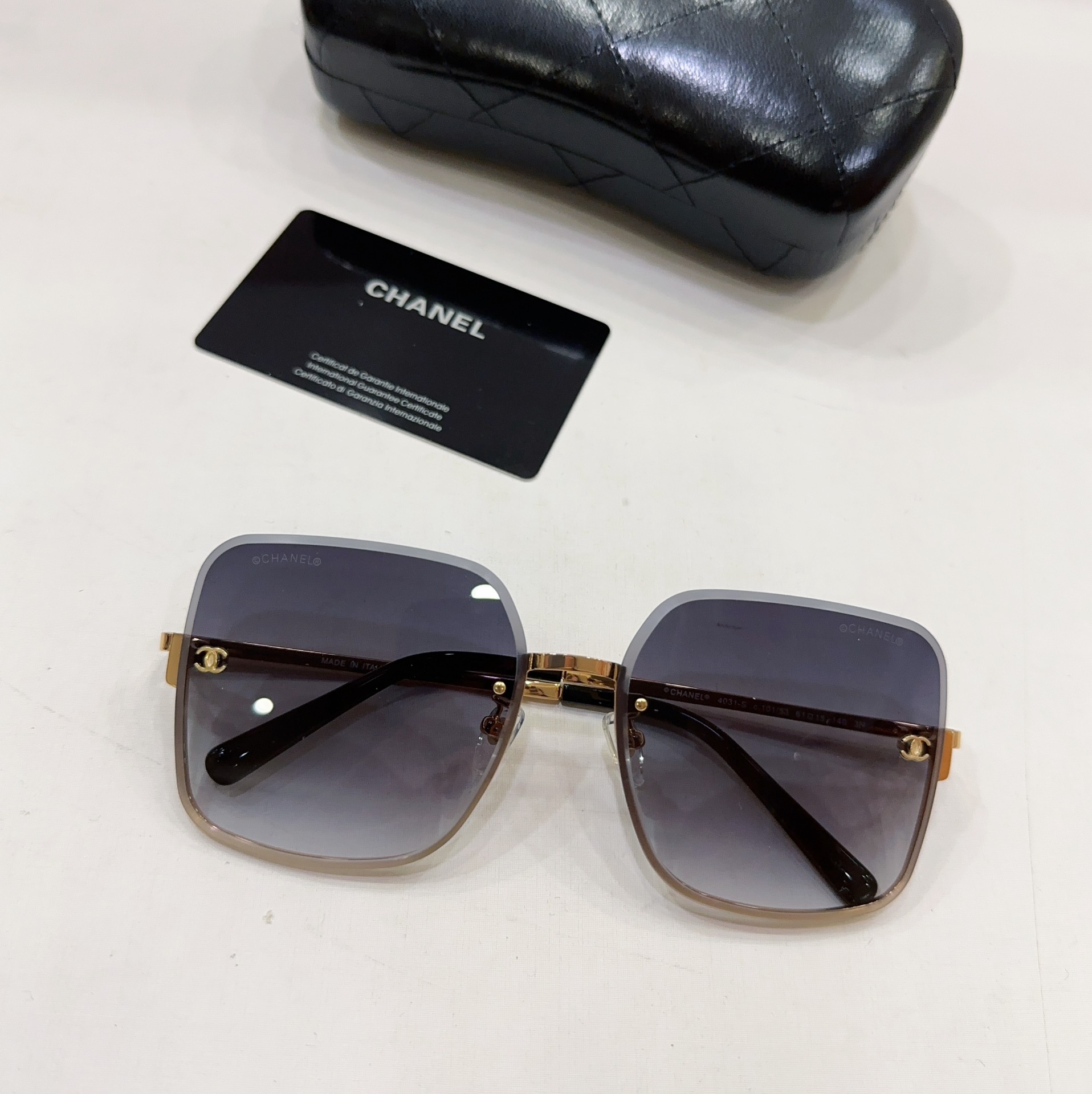 Sunglasses Chanel 4031-S SIZE��61 15-140 - vstockx