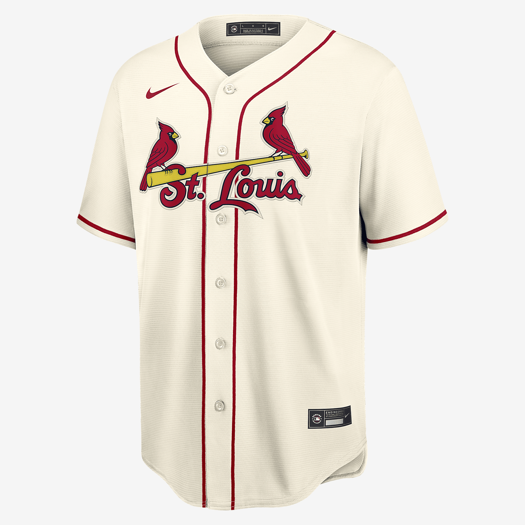 MLB St. Louis Cardinals (Paul Goldschmidt) Men's Replica Baseball Jersey - Cream - vstockx