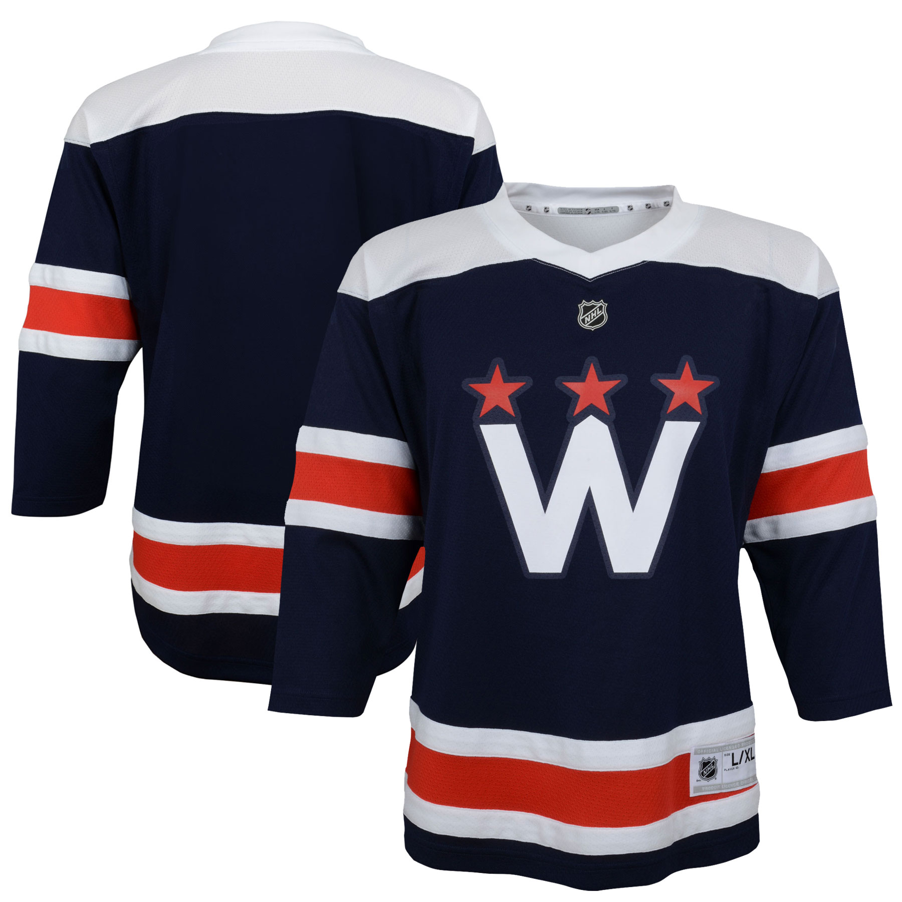 Washington Capitals Infant 2020/21 Alternate Replica Jersey - Navy - vstockx