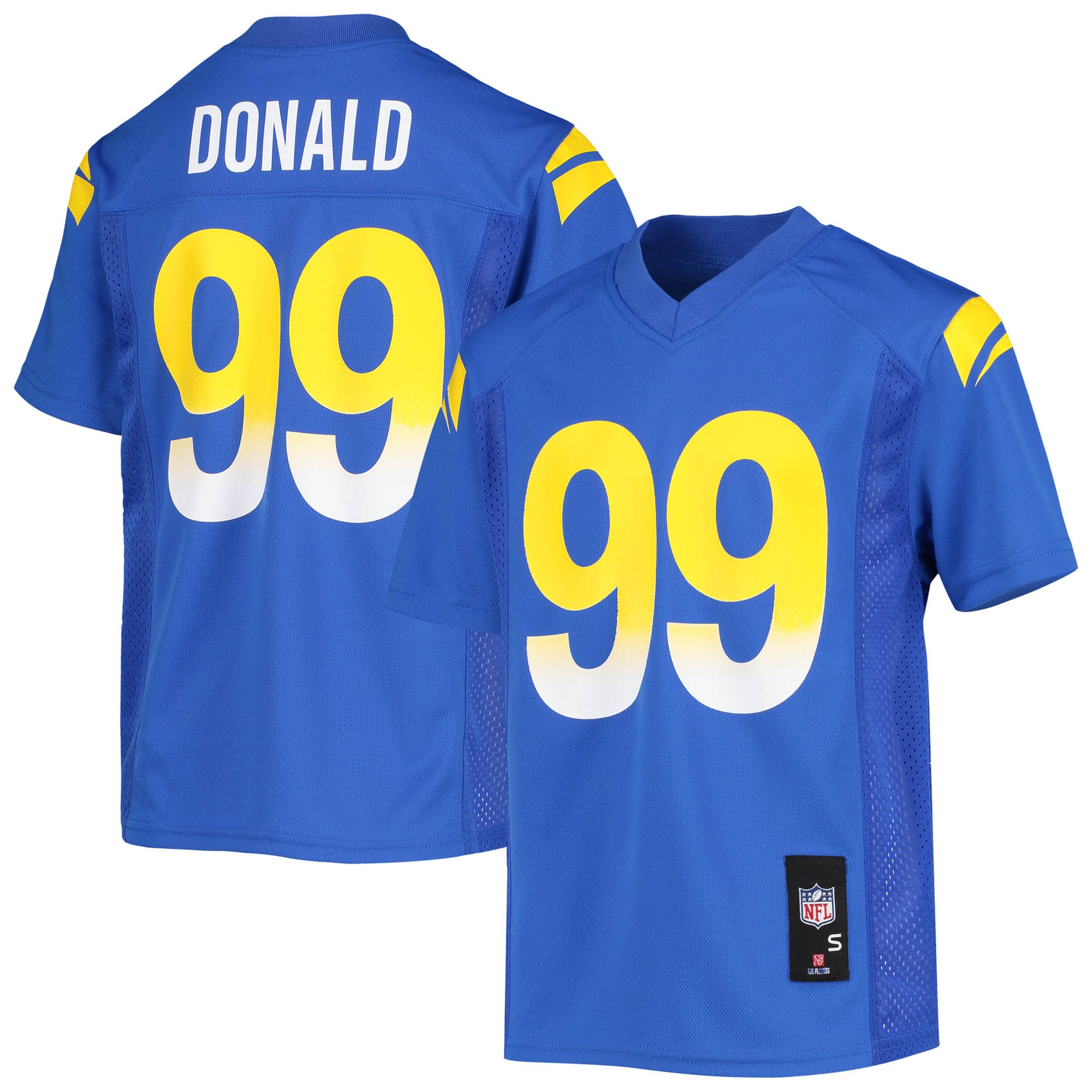 Aaron Donald Los Angeles Rams Youth Replica Player Jersey - Royal - vstockx