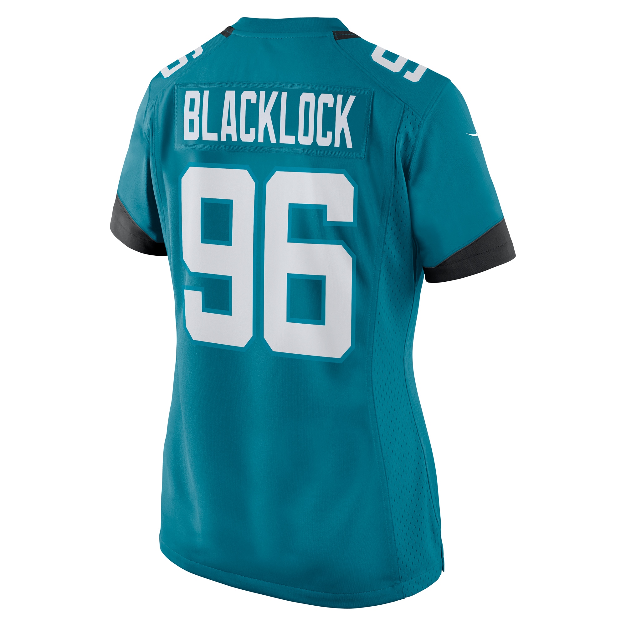 Ross Blacklock Jacksonville Jaguars Nike Women's Team Game Jersey - Teal - vstockx