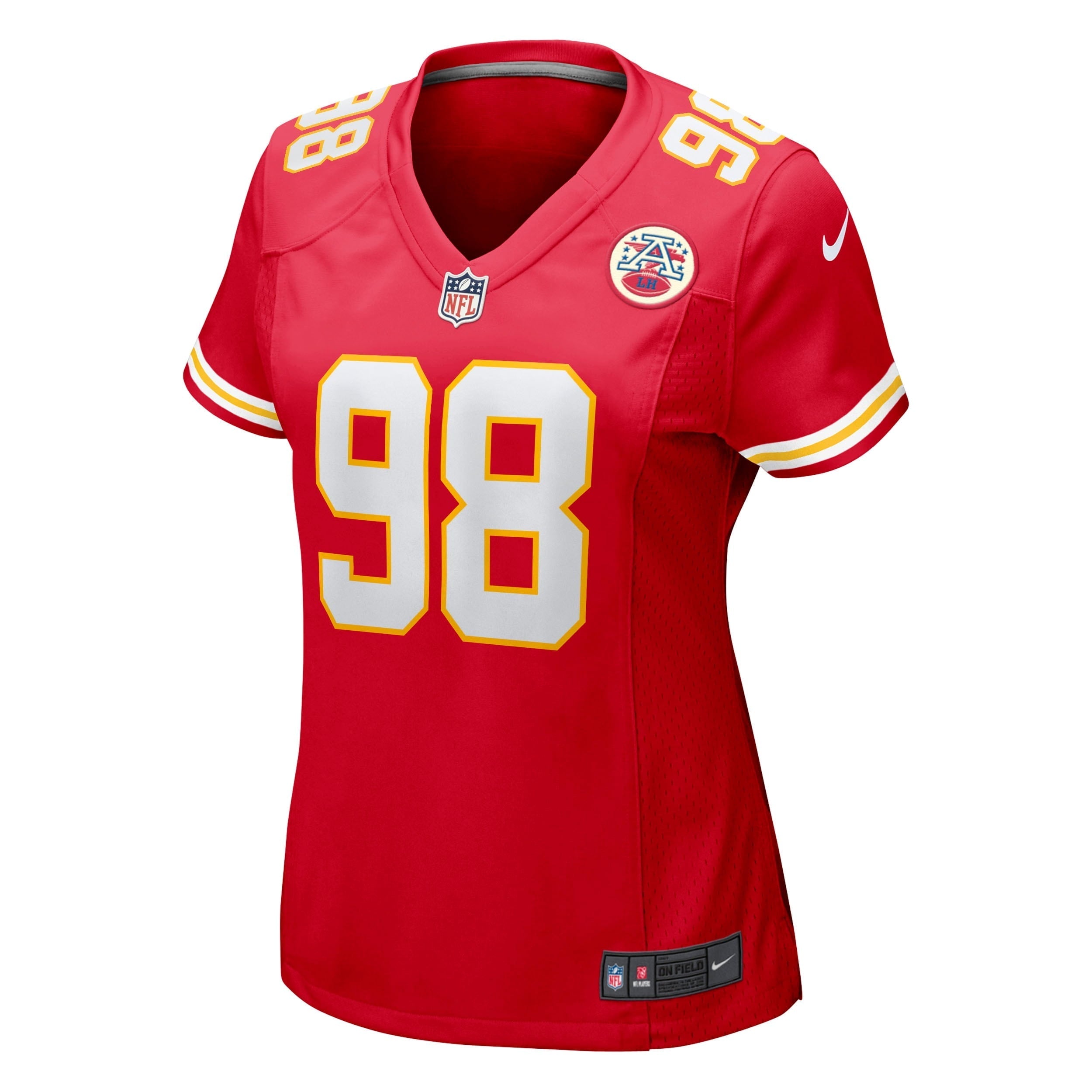 Women's Nike Tershawn Wharton Red Kansas City Chiefs Game Jersey - vstockx