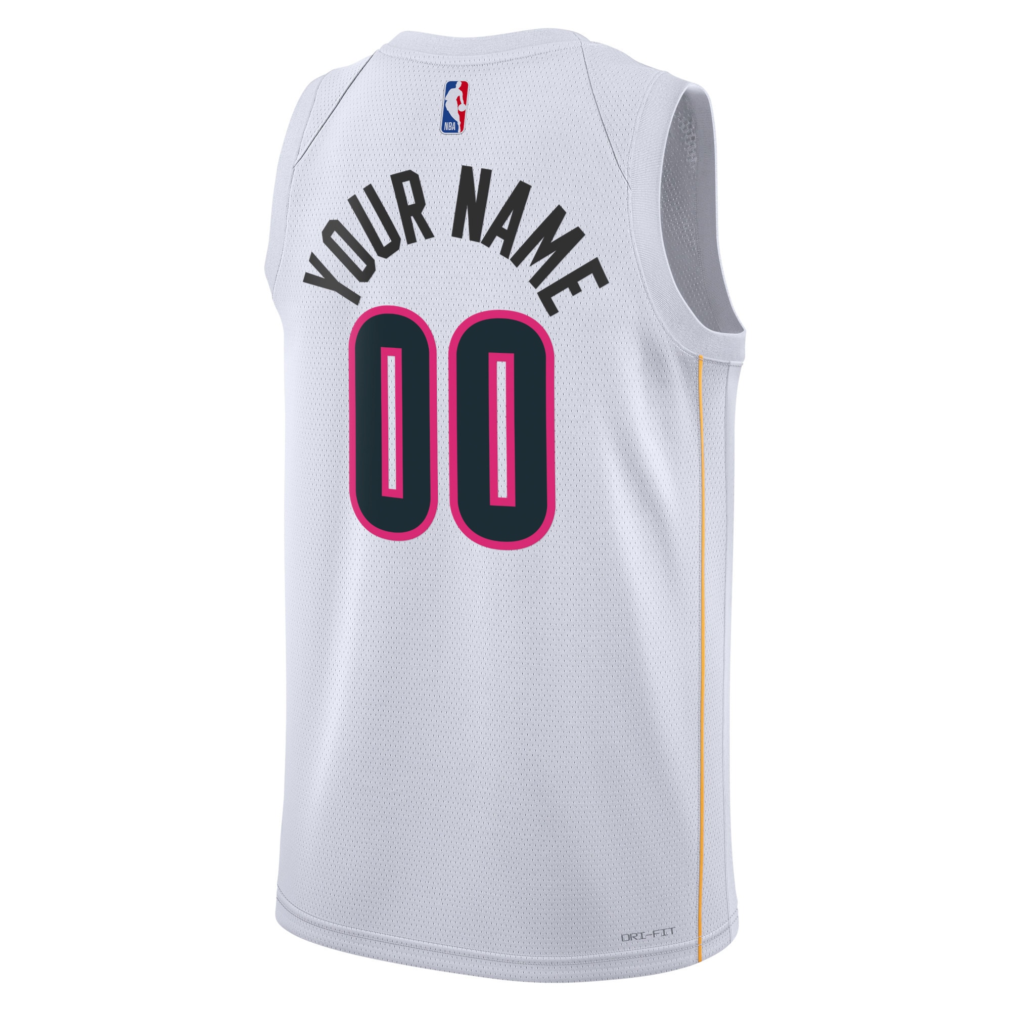 Miami Heat Nike Unisex 2022/23 Swingman Custom Jersey - City Edition - White - vstockx