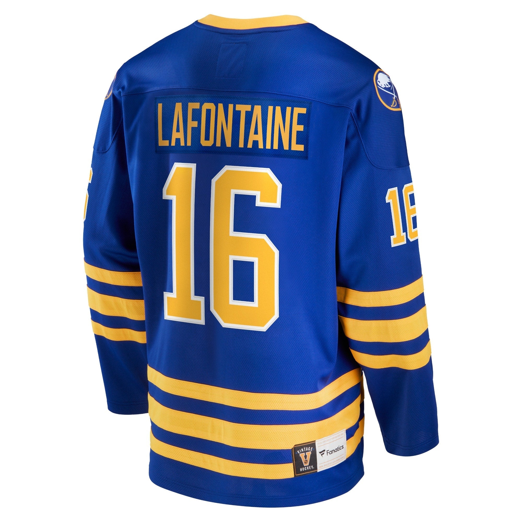 Men's Fanatics Branded Pat LaFontaine Royal Buffalo Sabres Breakaway Retired Player Jersey - vstockx