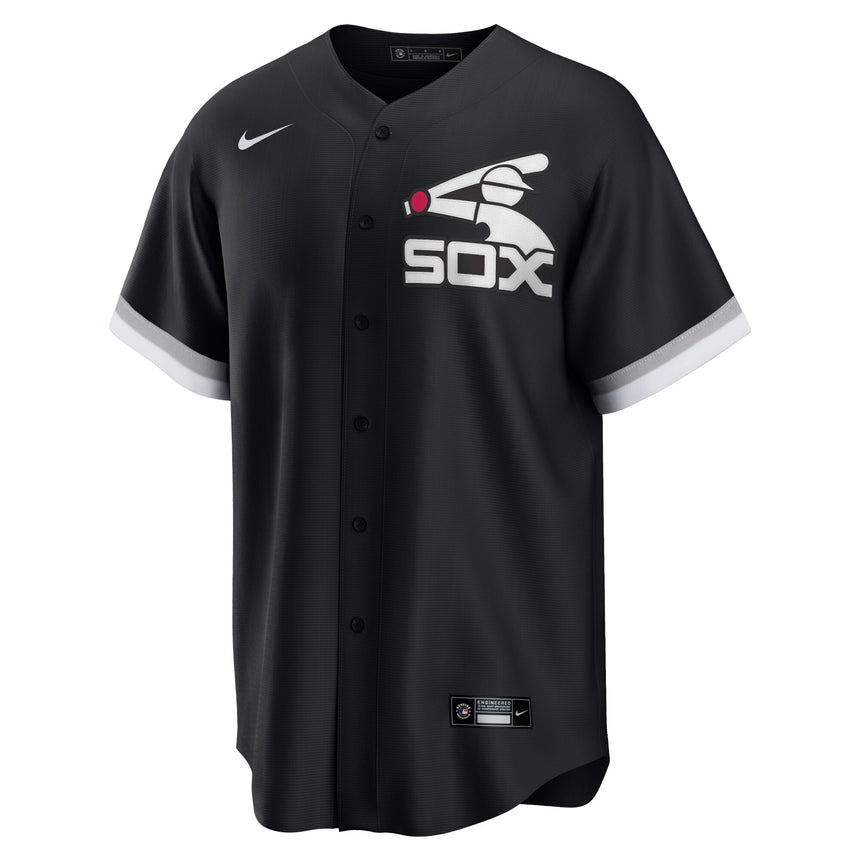 Men's Chicago White Sox Black Alternate Replica Jersey - vstockx