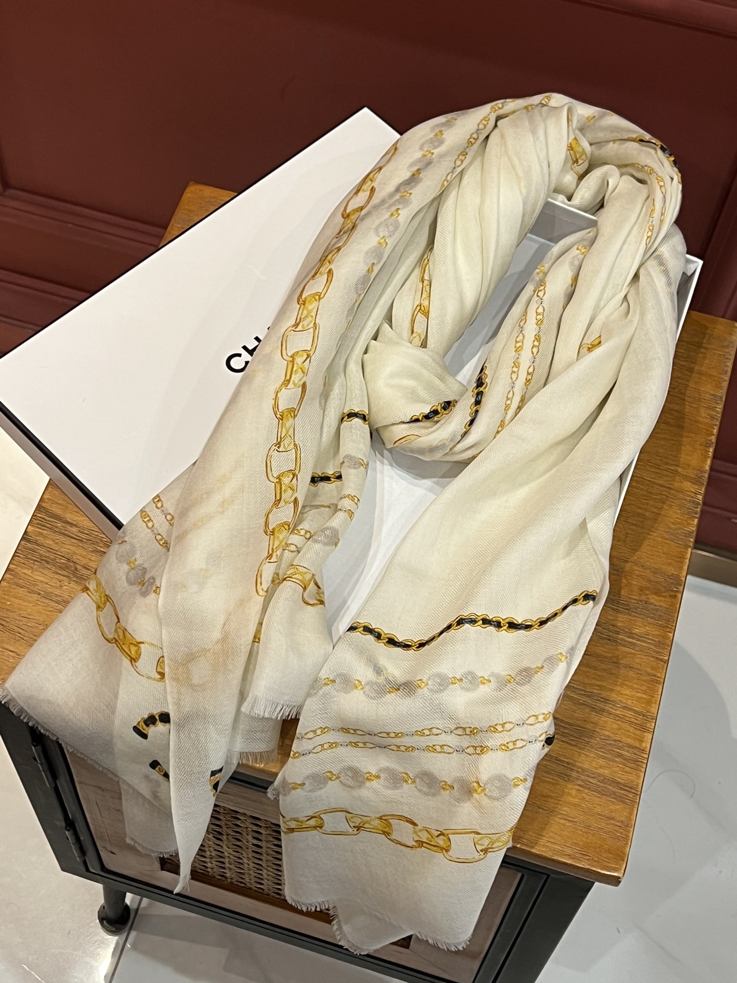 Streetwear Scarf CHANEL 328969 size:110*200cm - vstockx