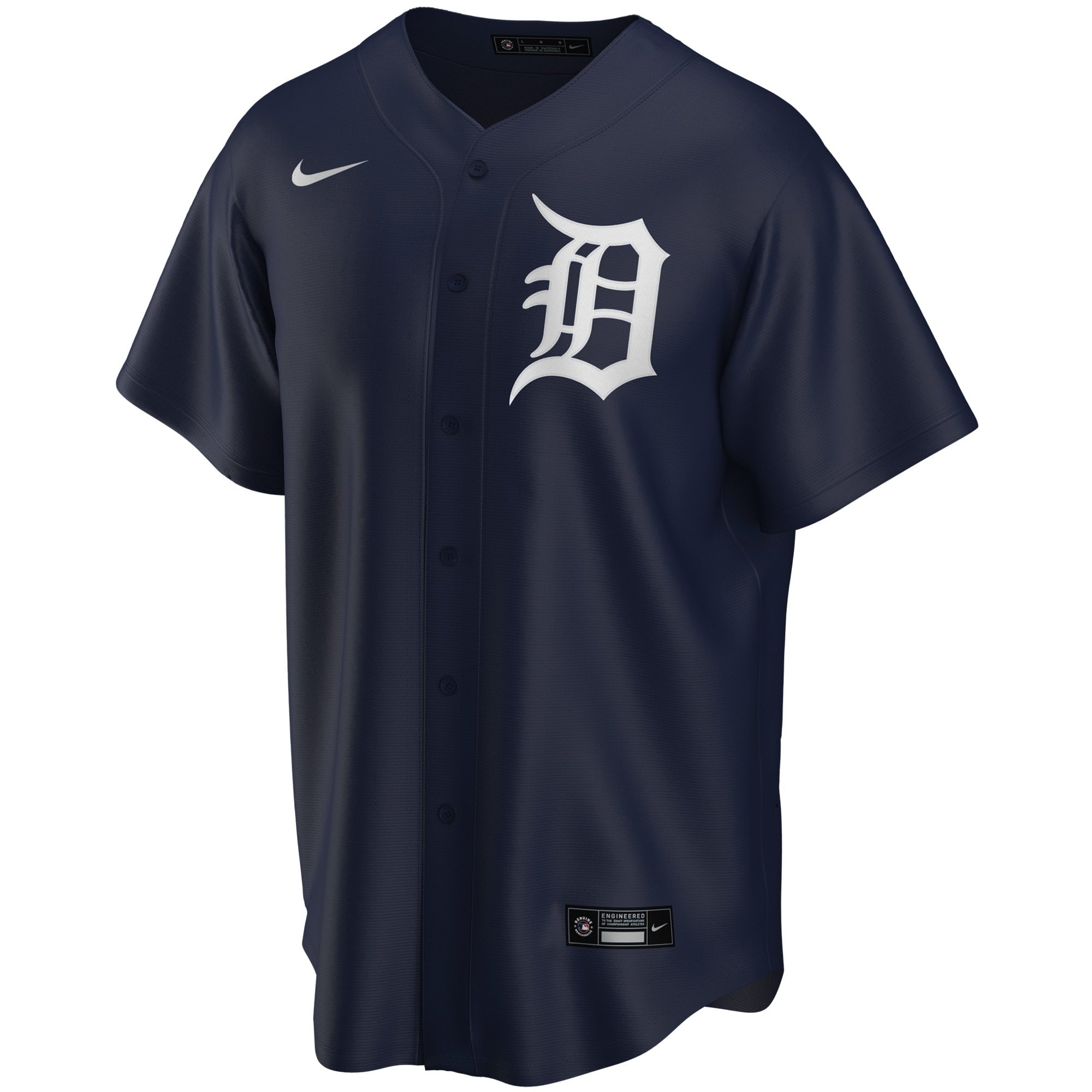 Youth Nike Navy Detroit Tigers Alternate Replica Team Jersey - vstockx