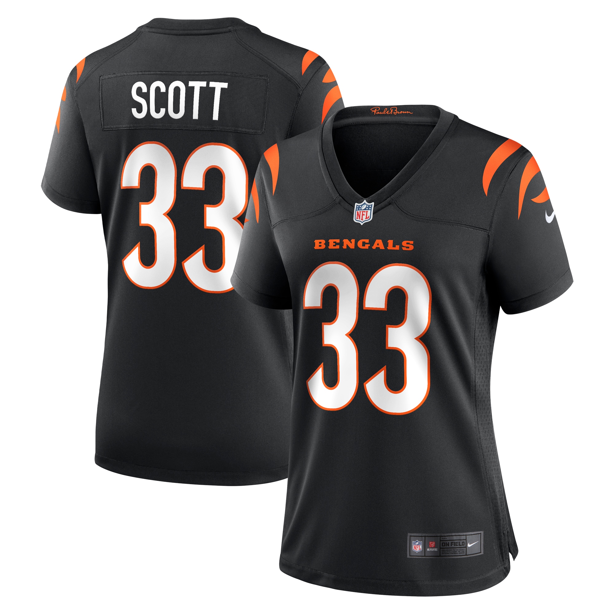 Nick Scott Cincinnati Bengals Nike Women's Game Player Jersey - Black - vstockx
