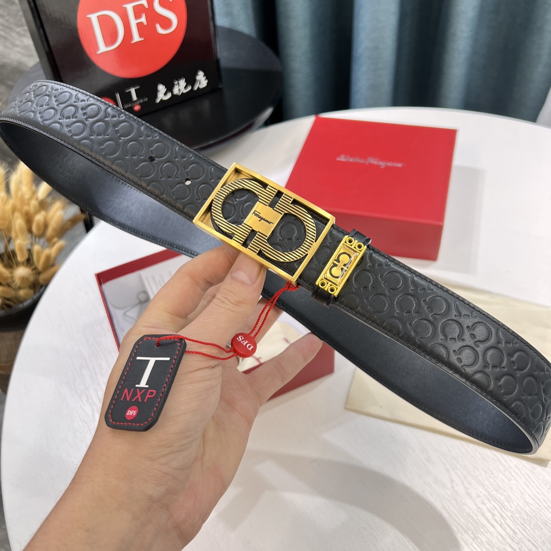 Streetwear Belt Ferragamo 320119 size:3.5cm - vstockx