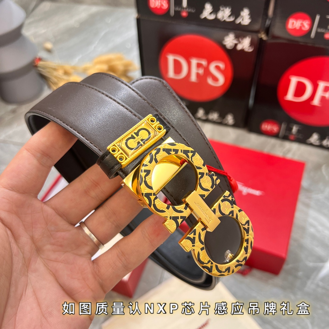 Streetwear Belt Ferragamo 319881 size:3.5cm - vstockx