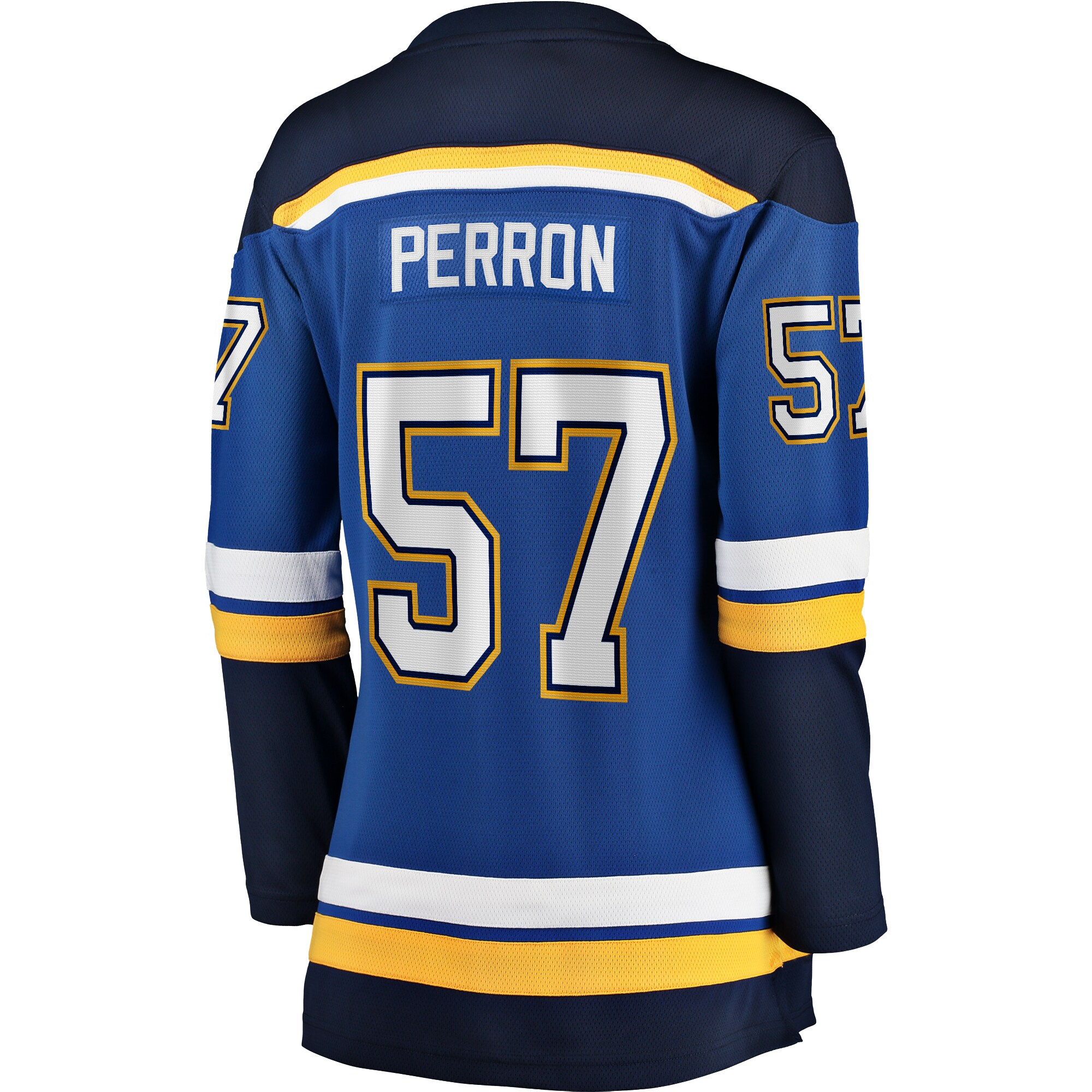 David Perron St. Louis Blues Fanatics Branded Women's Home Breakaway Player Jersey - Blue - vstockx