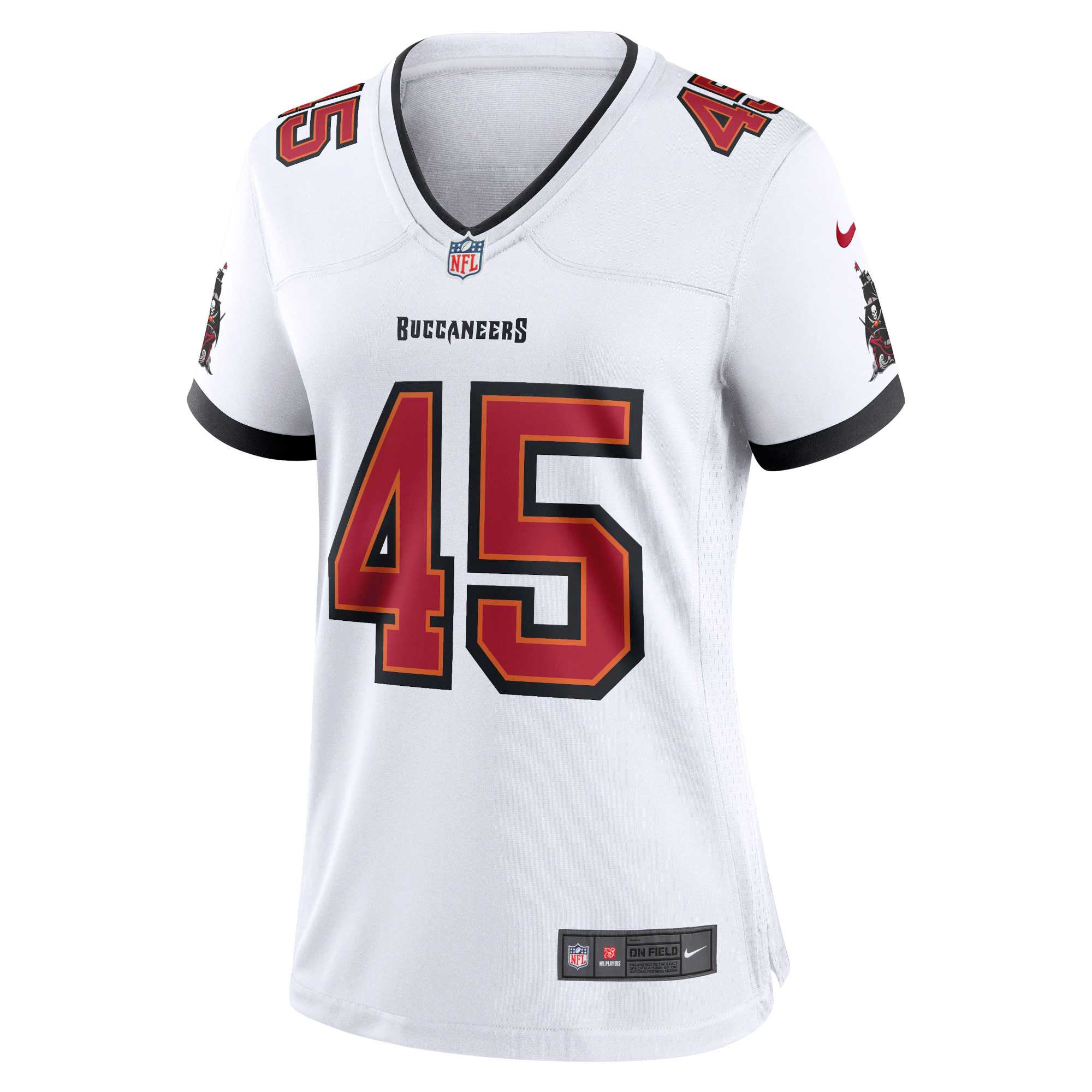 Devin White Tampa Bay Buccaneers Nike Women's Game Jersey - White - vstockx