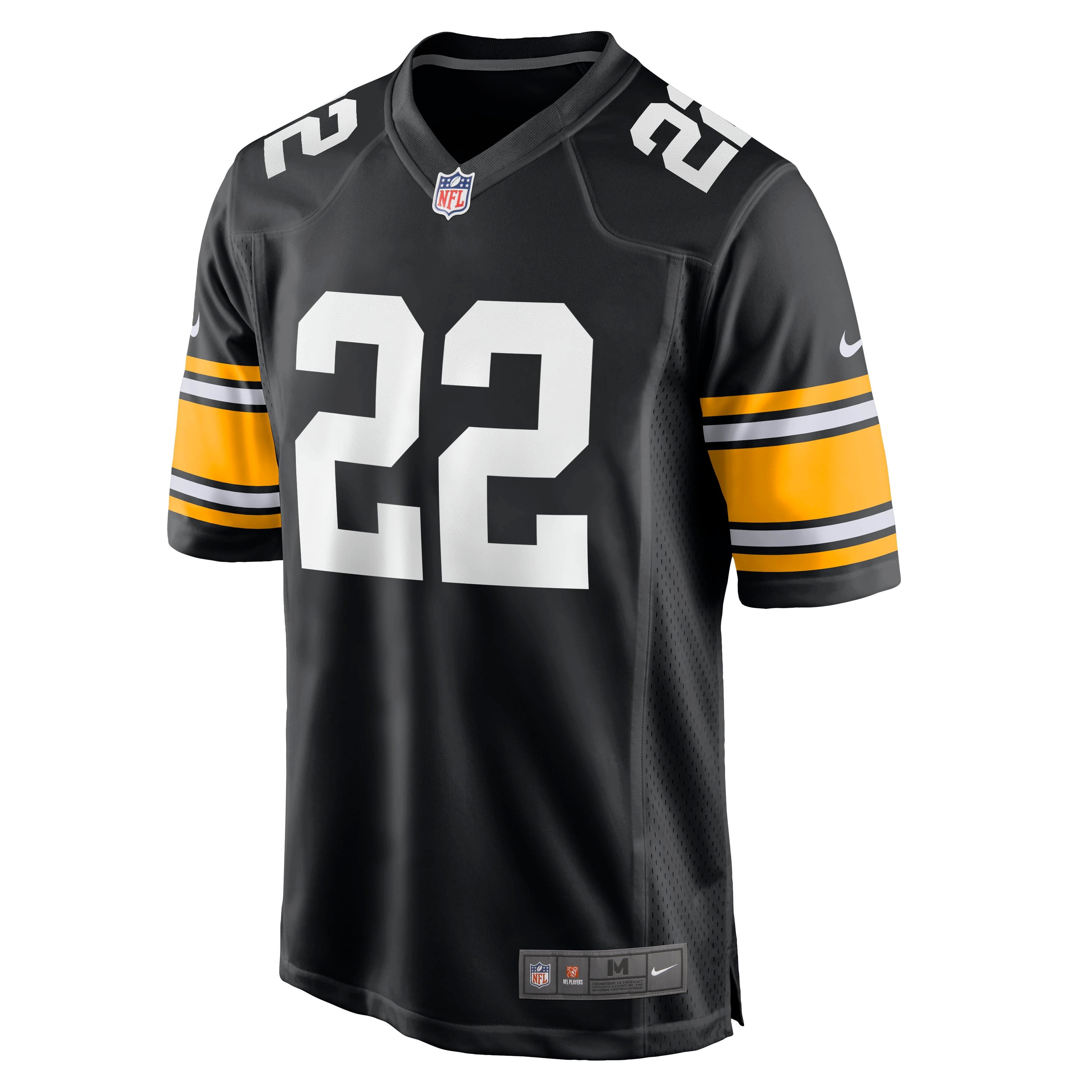 Men's Nike Najee Harris Black Pittsburgh Steelers Game Player Jersey - vstockx