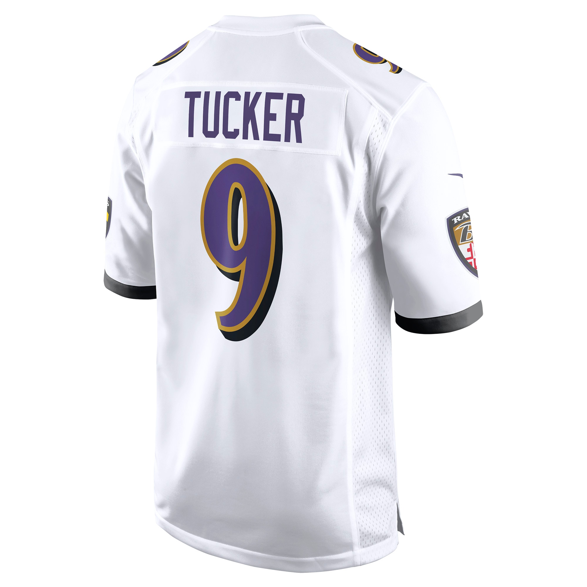 Justin Tucker Baltimore Ravens Nike Game Jersey - White - vstockx