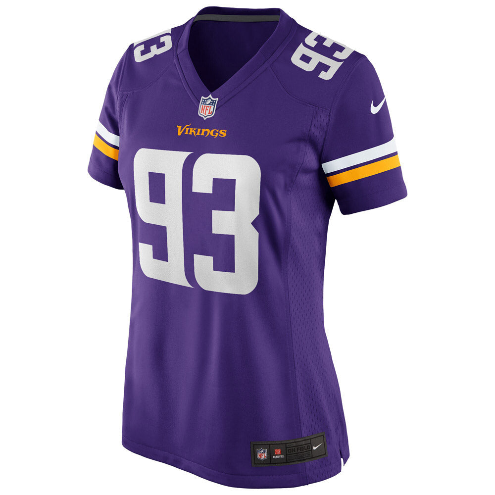 Women's Minnesota Vikings John Randle Game Retired Player Jersey Purple - vstockx