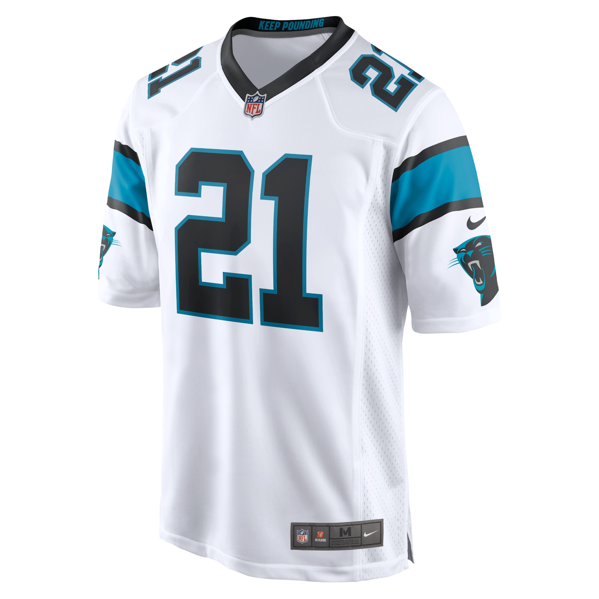 Jeremy Chinn Carolina Panthers Nike Game Jersey - White - vstockx