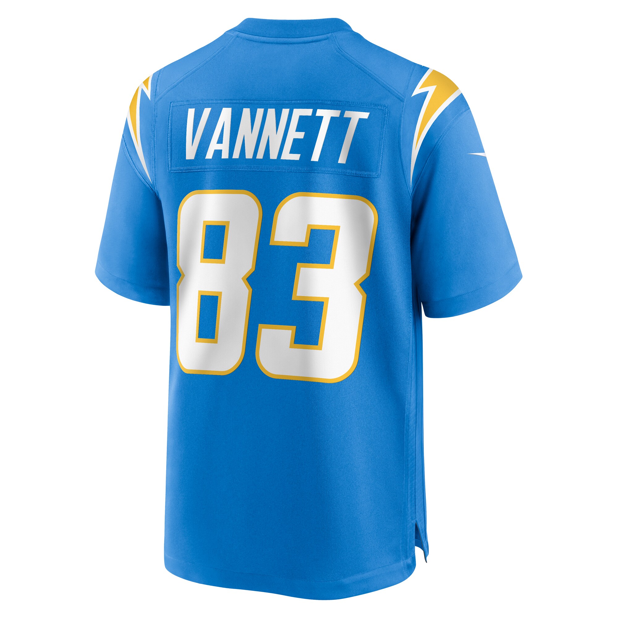 Nick Vannett Los Angeles Chargers Nike Team Game Jersey - Powder Blue - vstockx