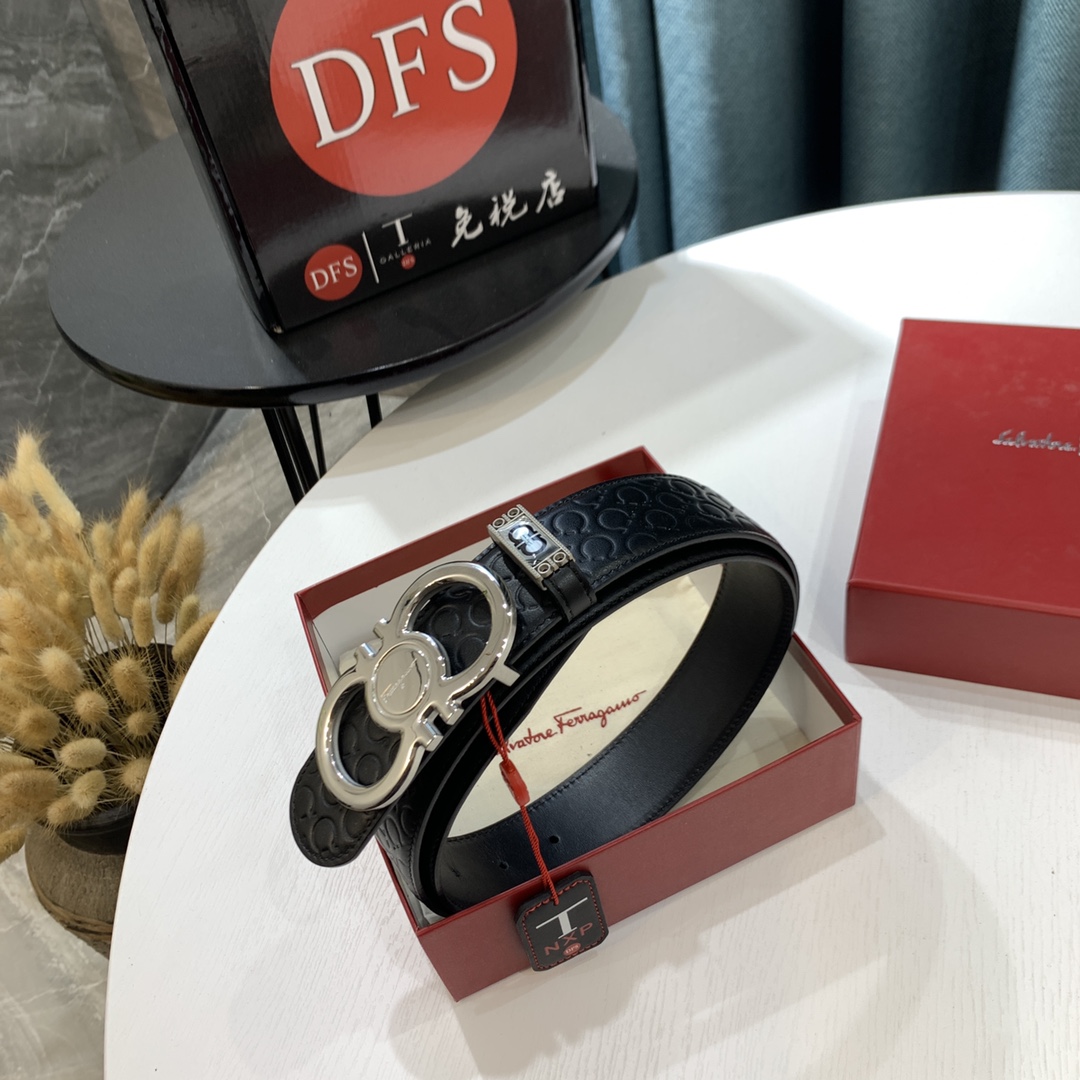 Streetwear Belt Ferragamo 319738 size:3.5cm - vstockx