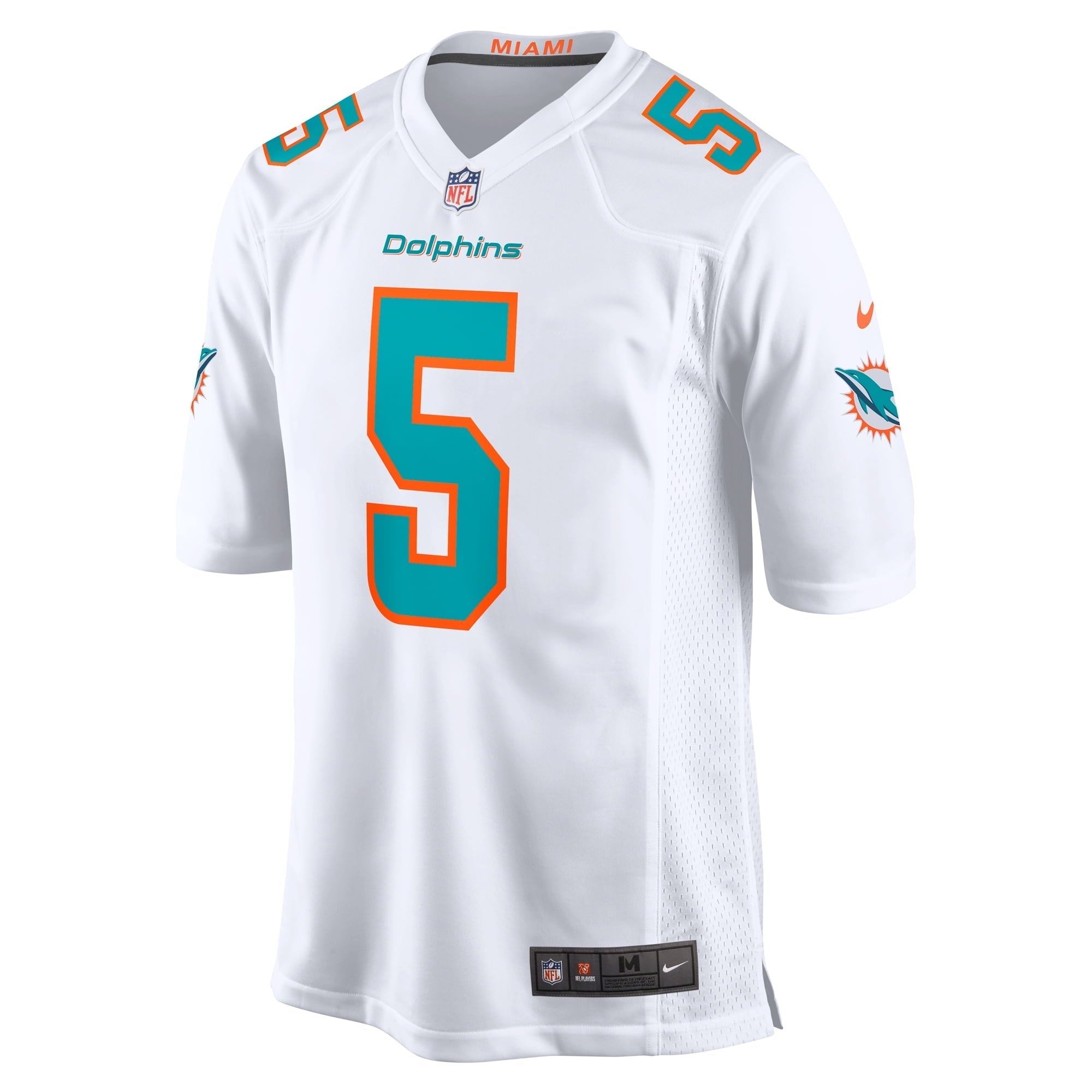 Men's Nike Jalen Ramsey White Miami Dolphins Away Game Jersey - vstockx