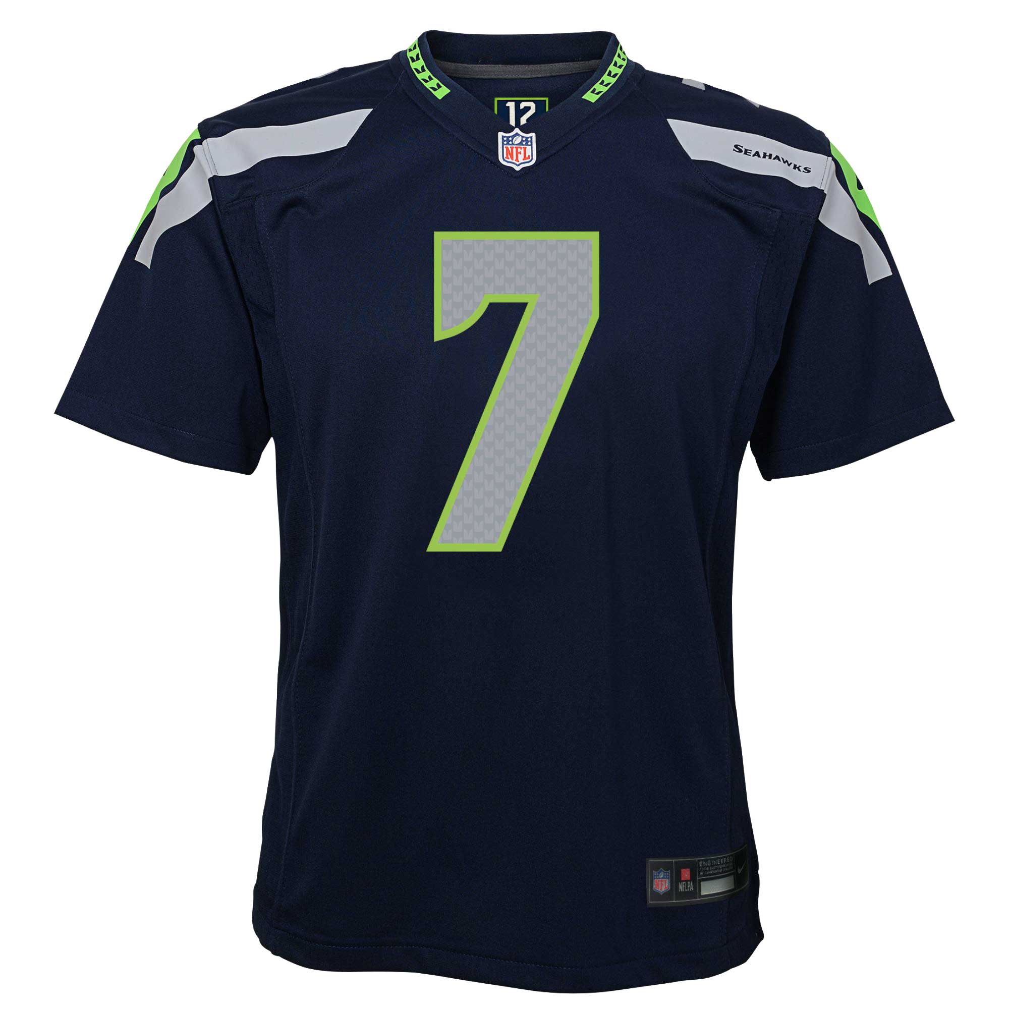 Geno Smith Seattle Seahawks Nike Youth Game Jersey - Navy - vstockx