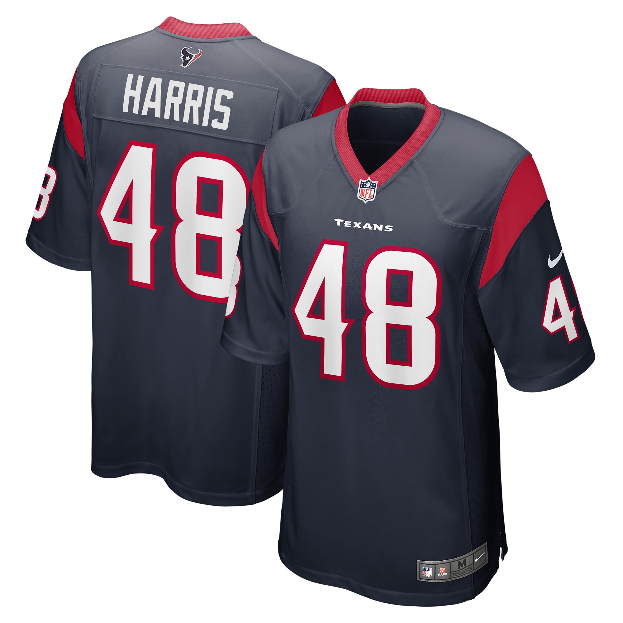 Christian Harris Houston Texans Nike Game Player Jersey - Navy - vstockx