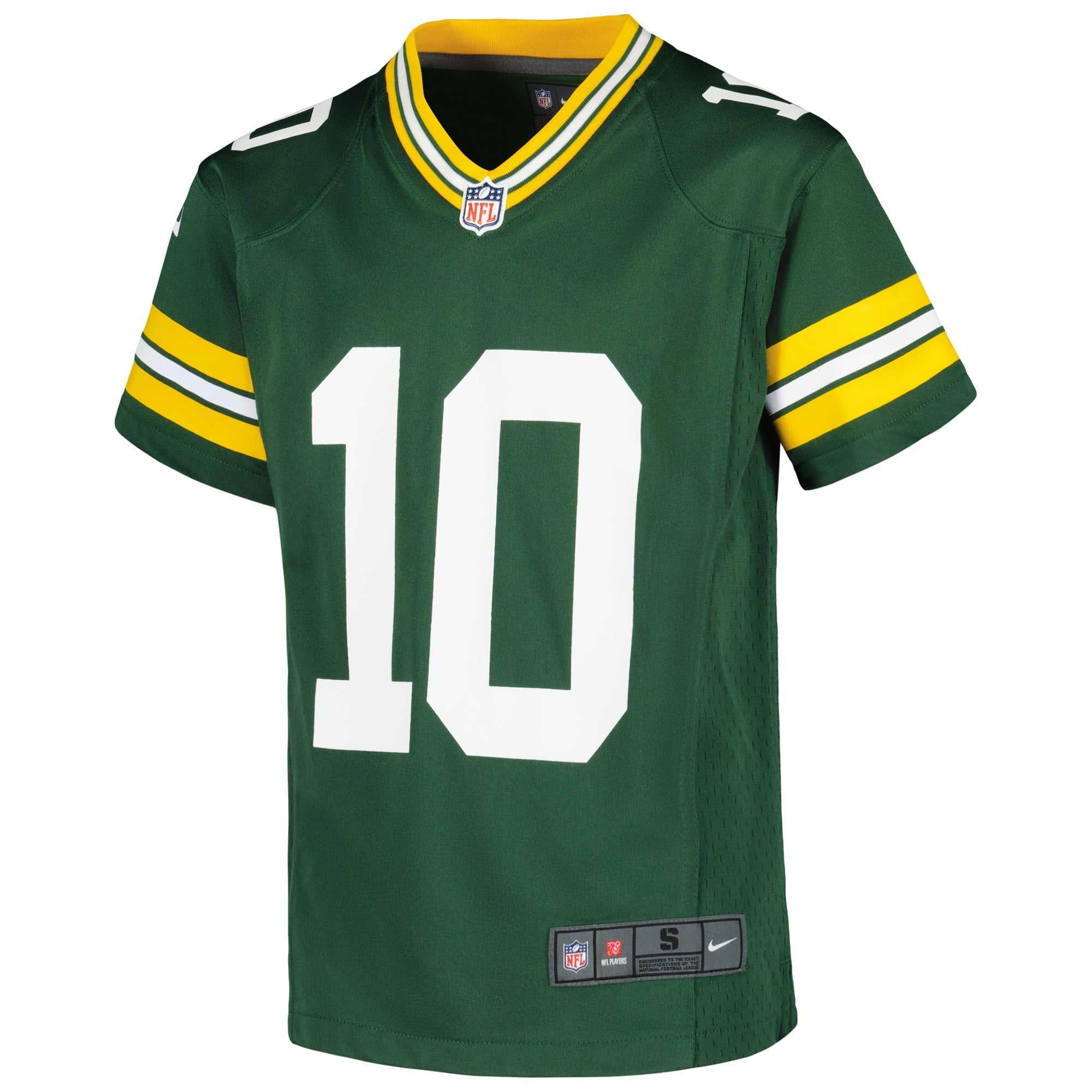 Youth Nike Jordans Love Green Green Bay Packers Game Jersey - vstockx