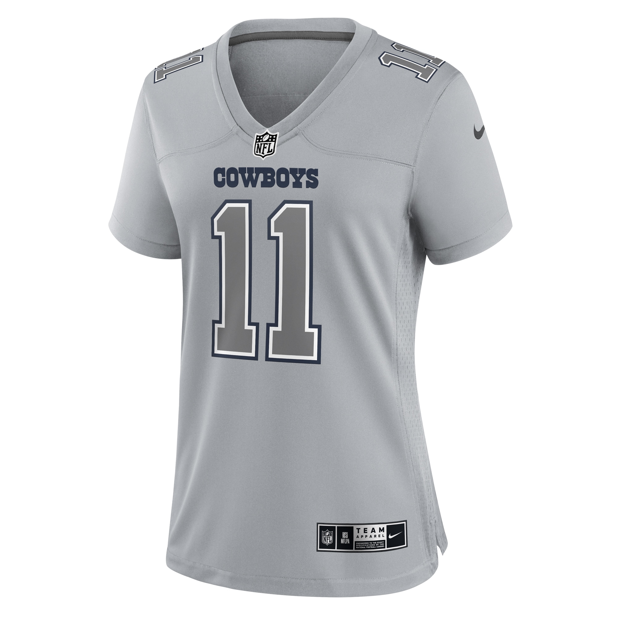 Micah Parsons Dallas Cowboys Nike Women's Atmosphere Fashion Game Jersey - Gray - vstockx