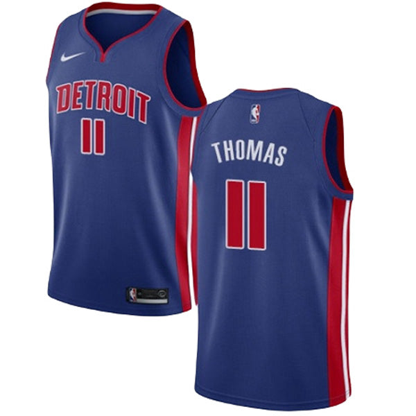 Men's Detroit Pistons Isiah Thomas Icon Edition Jersey - Royal - vstockx