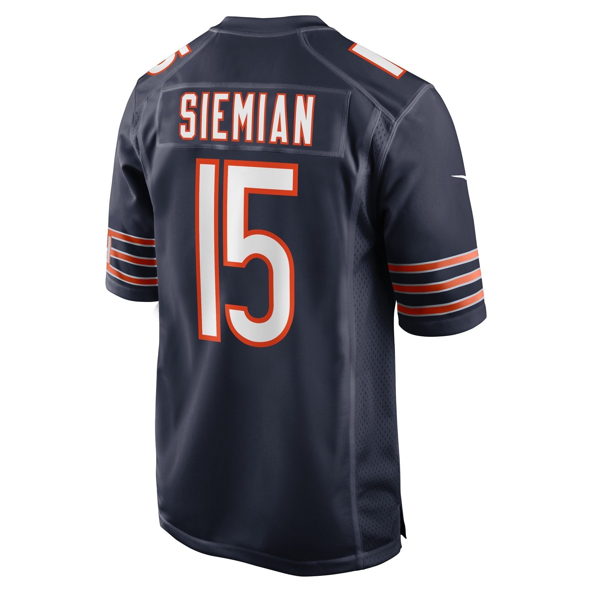 Men's Nike Trevor Siemian Navy Chicago Bears Game Player Jersey - vstockx