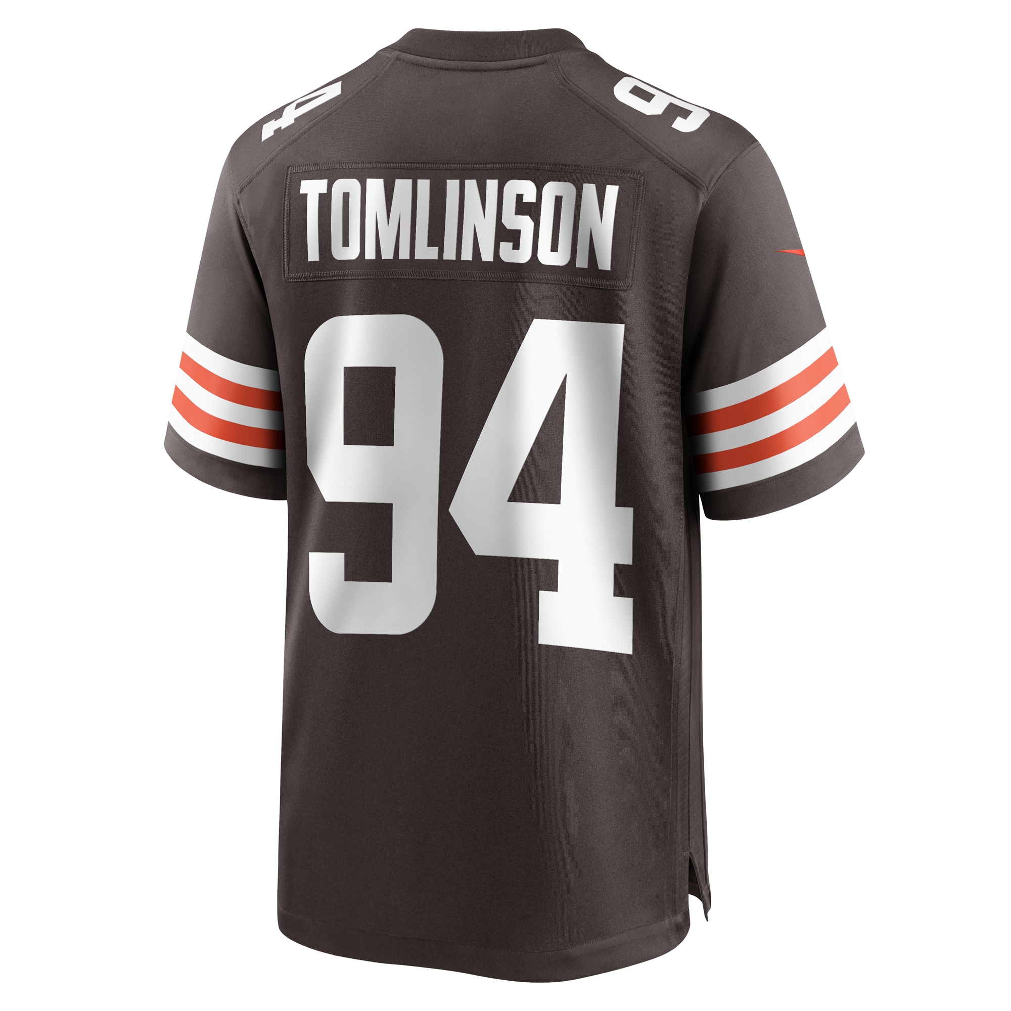 Dalvin Tomlinson Cleveland Browns Nike Game Player Jersey - Brown - vstockx