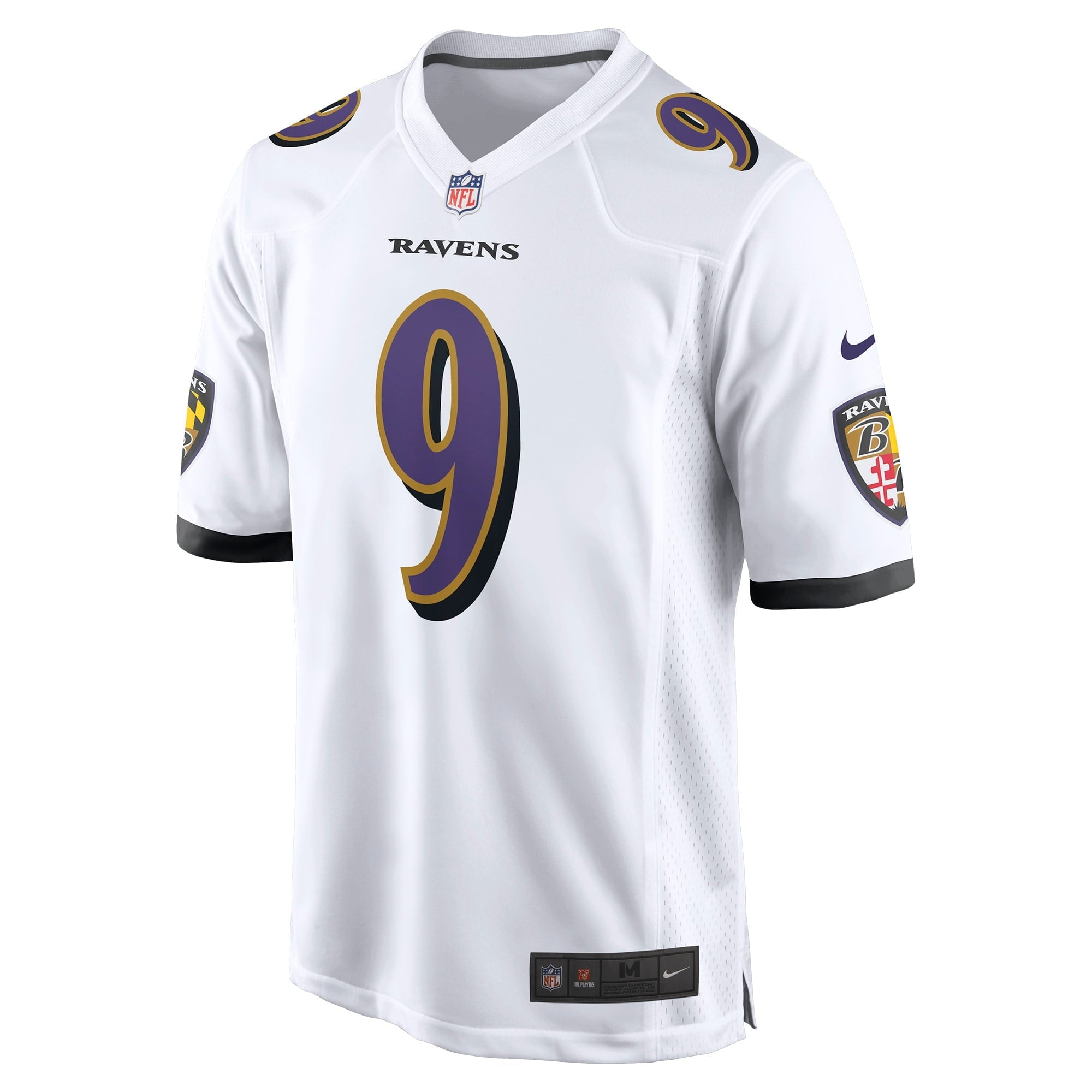 Men's Nike Justin Tucker White Baltimore Ravens Game Jersey - vstockx
