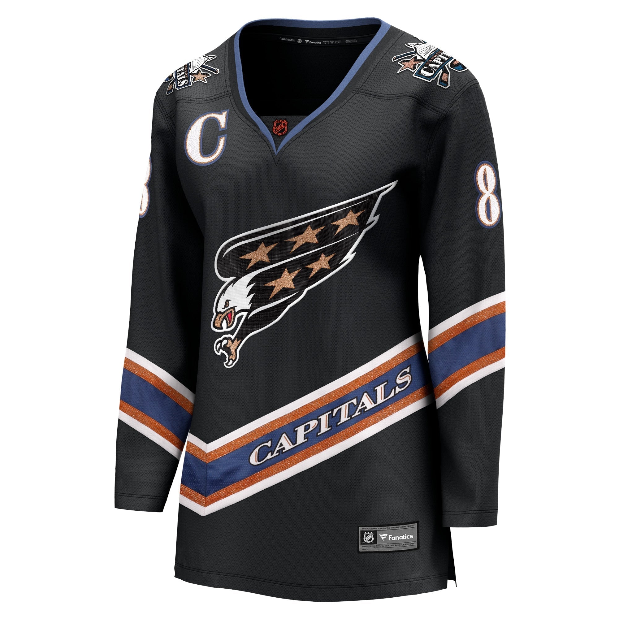 Women's Fanatics Branded Alexander Ovechkin Black Washington Capitals Special Edition 2.0 Breakaway Player Jersey - vstockx