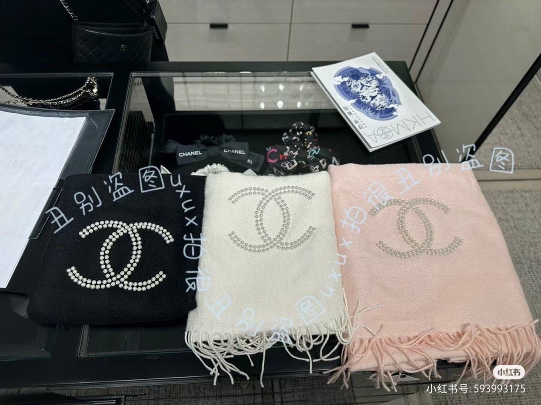 Streetwear Scarf CHANEL 329012 SIZE:70*200cm - vstockx