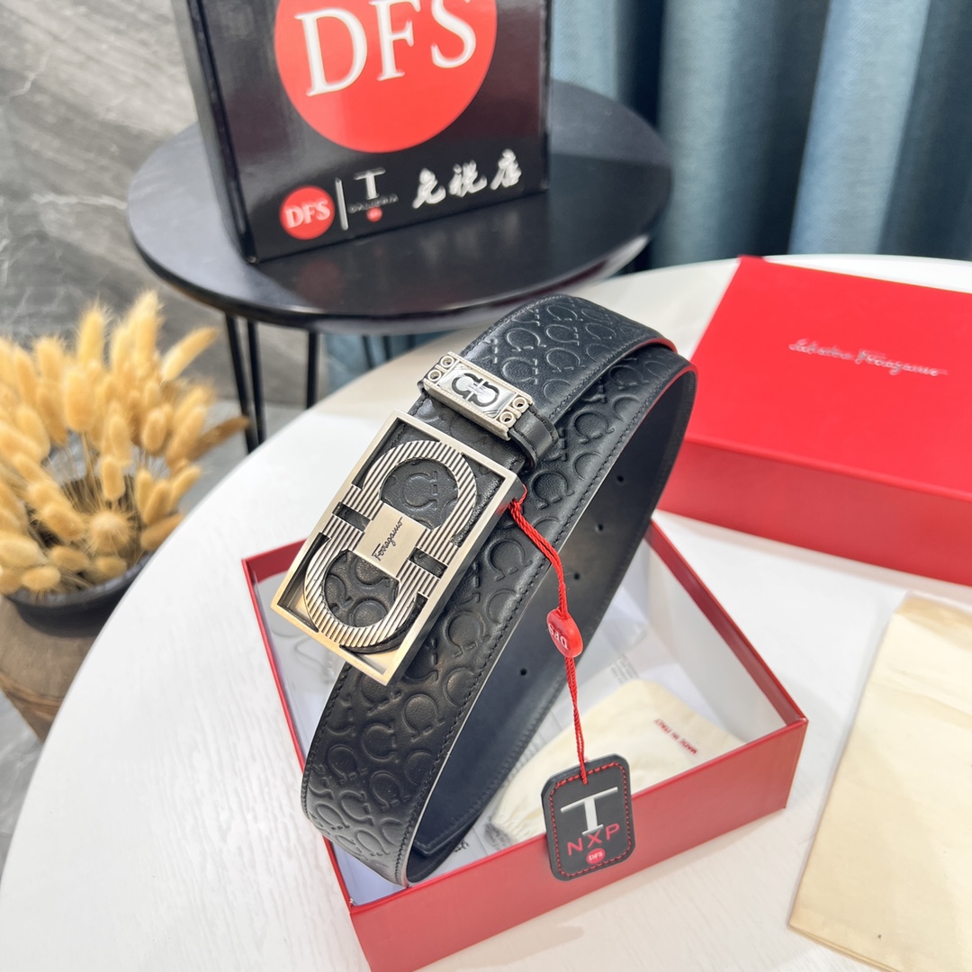 Streetwear Belt Ferragamo 319732 size:3.5cm - vstockx