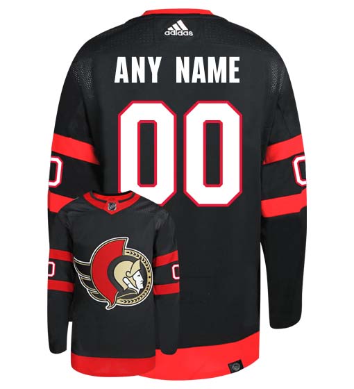 Customizable Ottawa Senators Adidas Primegreen Authentic NHL Hockey Jersey - vstockx