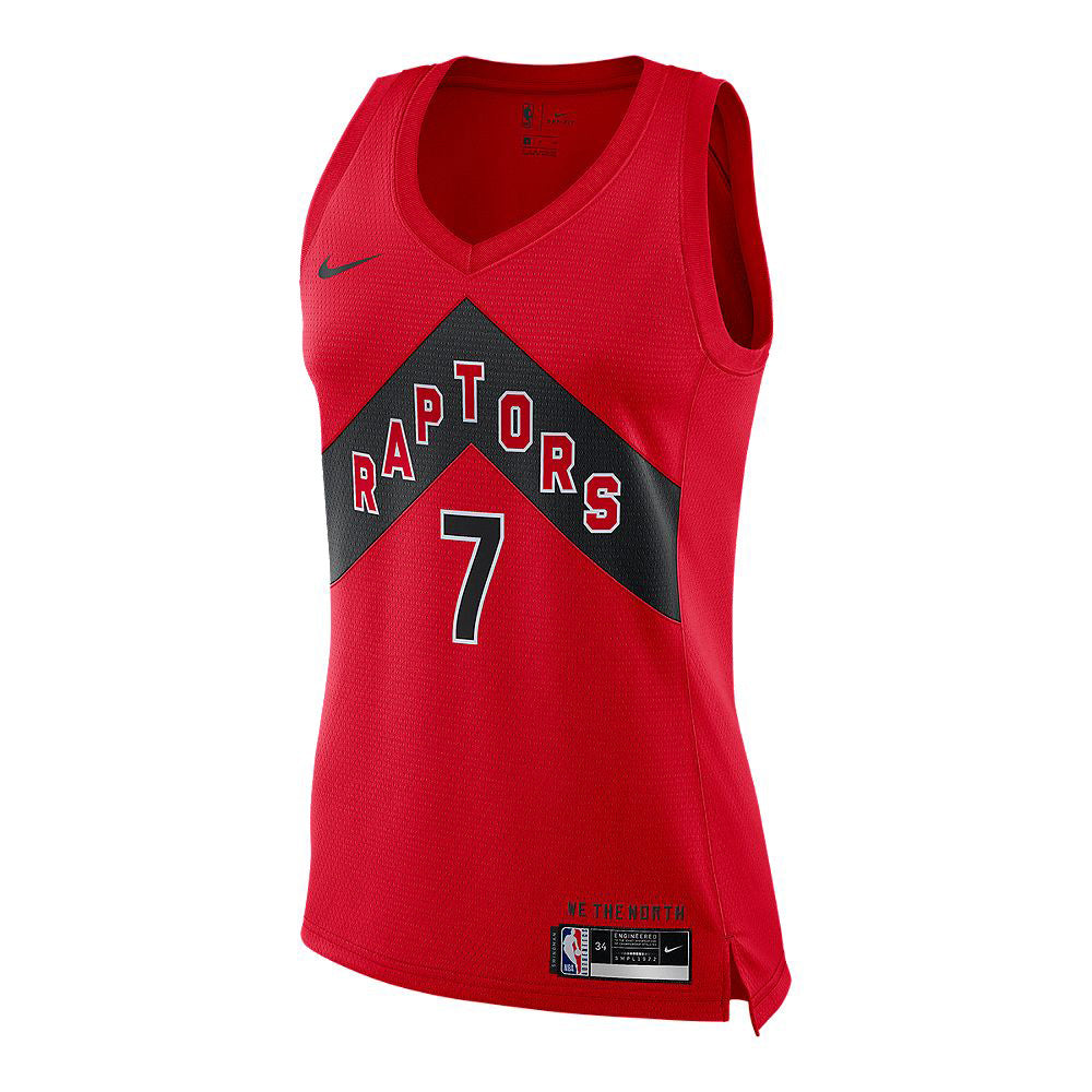 Women's Toronto Raptors Kyle Lowry Icon Edition Jersey - Red - vstockx