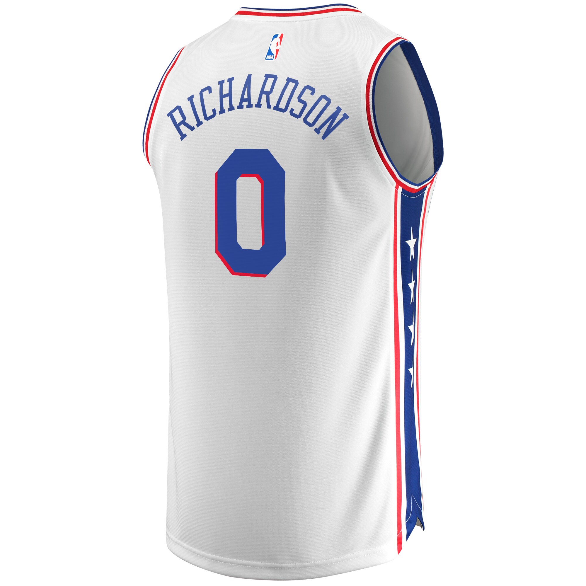 Josh Richardson Philadelphia 76ers Fanatics Branded Youth Fast Break Replica Jersey White - Association Edition - vstockx