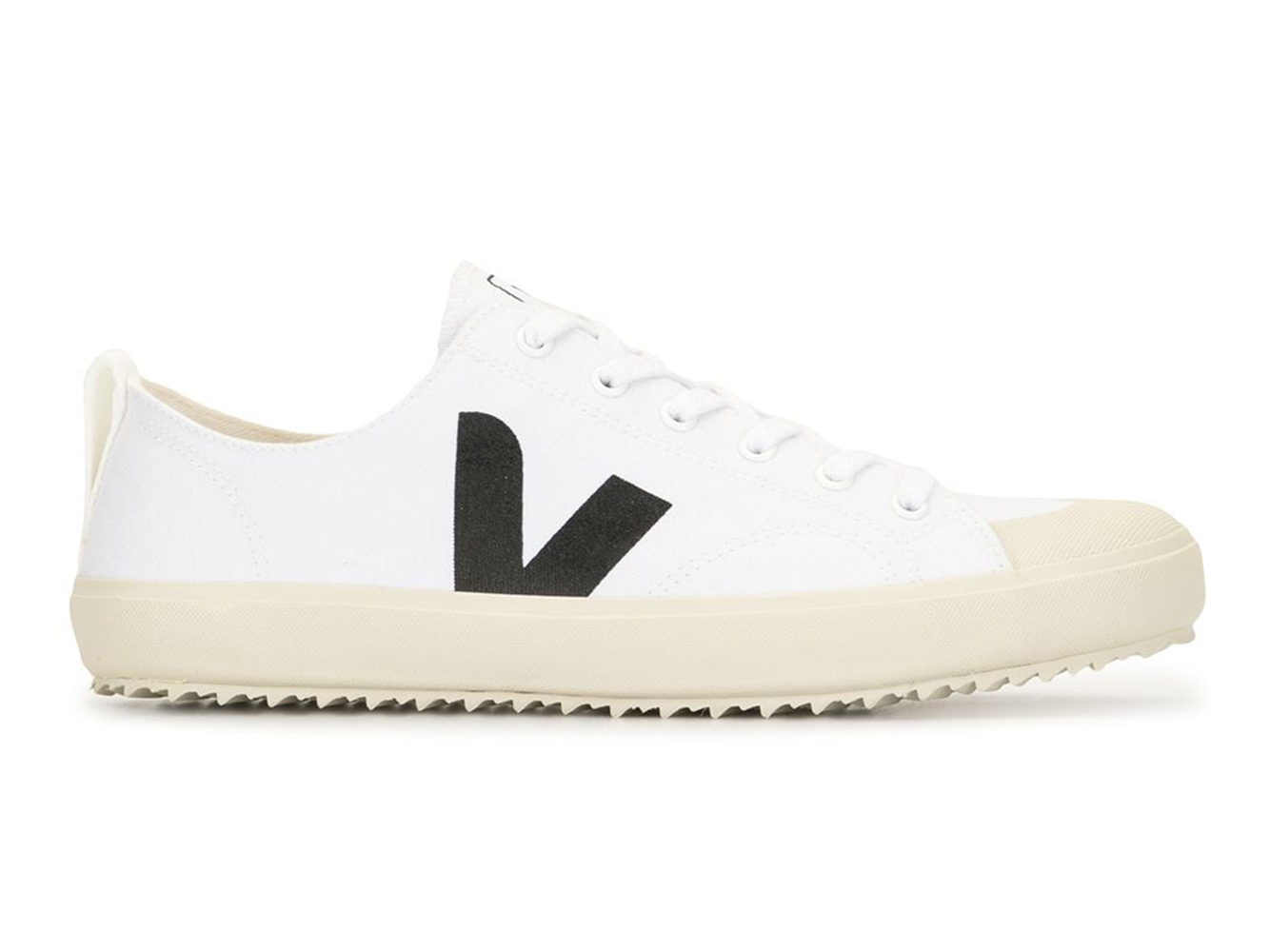 Veja Nova Low Canvas White Black - vstockx