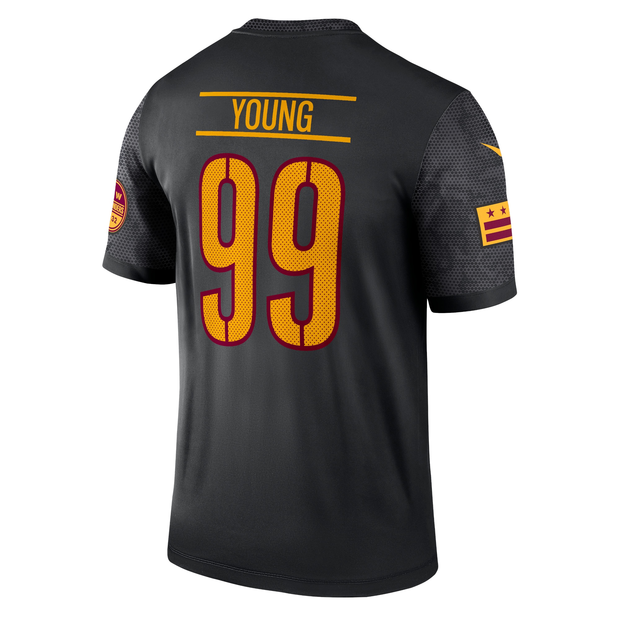 Chase Young Washington Commanders Nike Alternate Legend Jersey - Black - vstockx