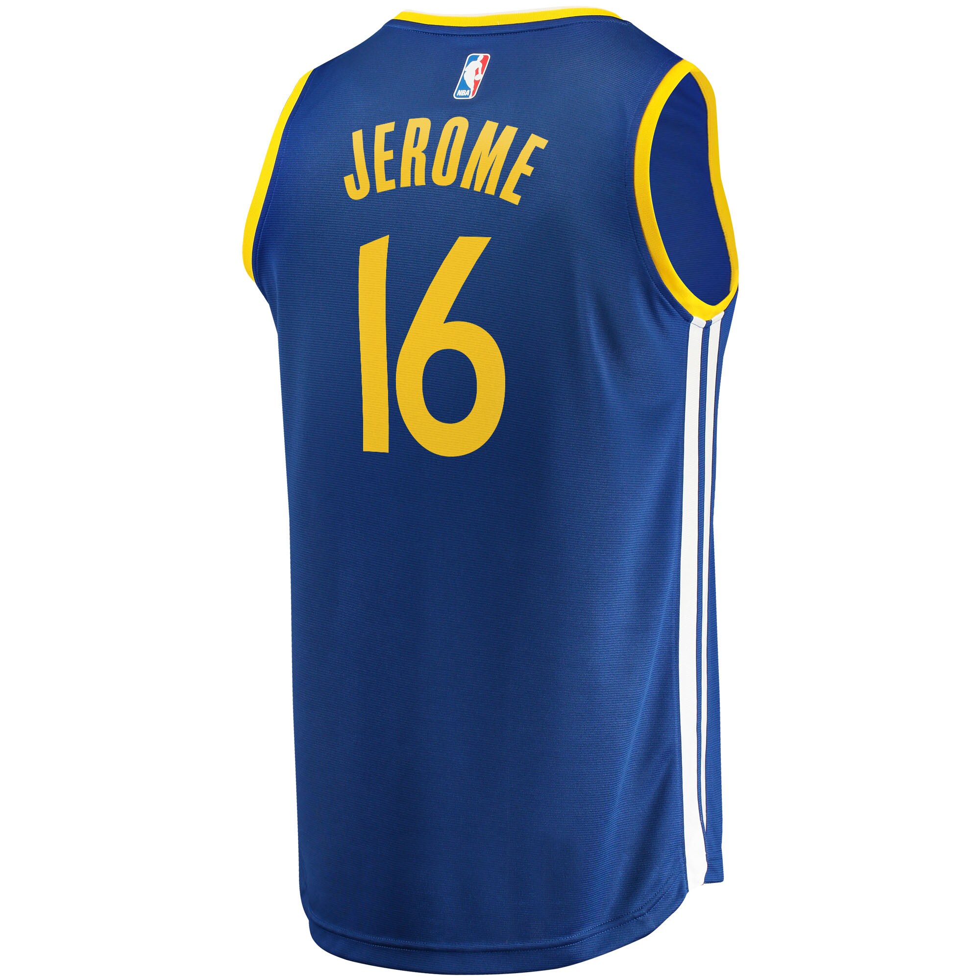 Ty Jerome Golden State Warriors Fanatics Branded Fast Break Replica Jersey - Icon Edition - Blue - vstockx