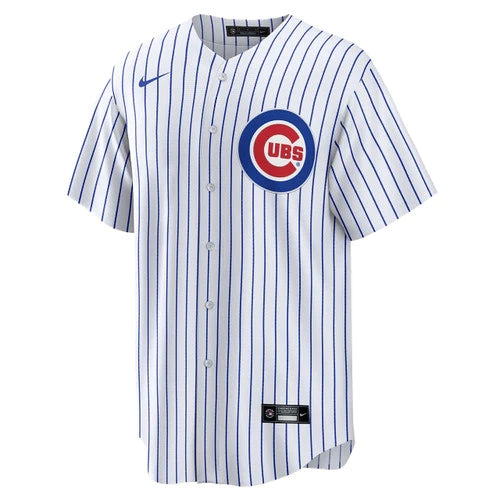 Youth Dansby Swanson Chicago Cubs White Home Replica Jersey - vstockx