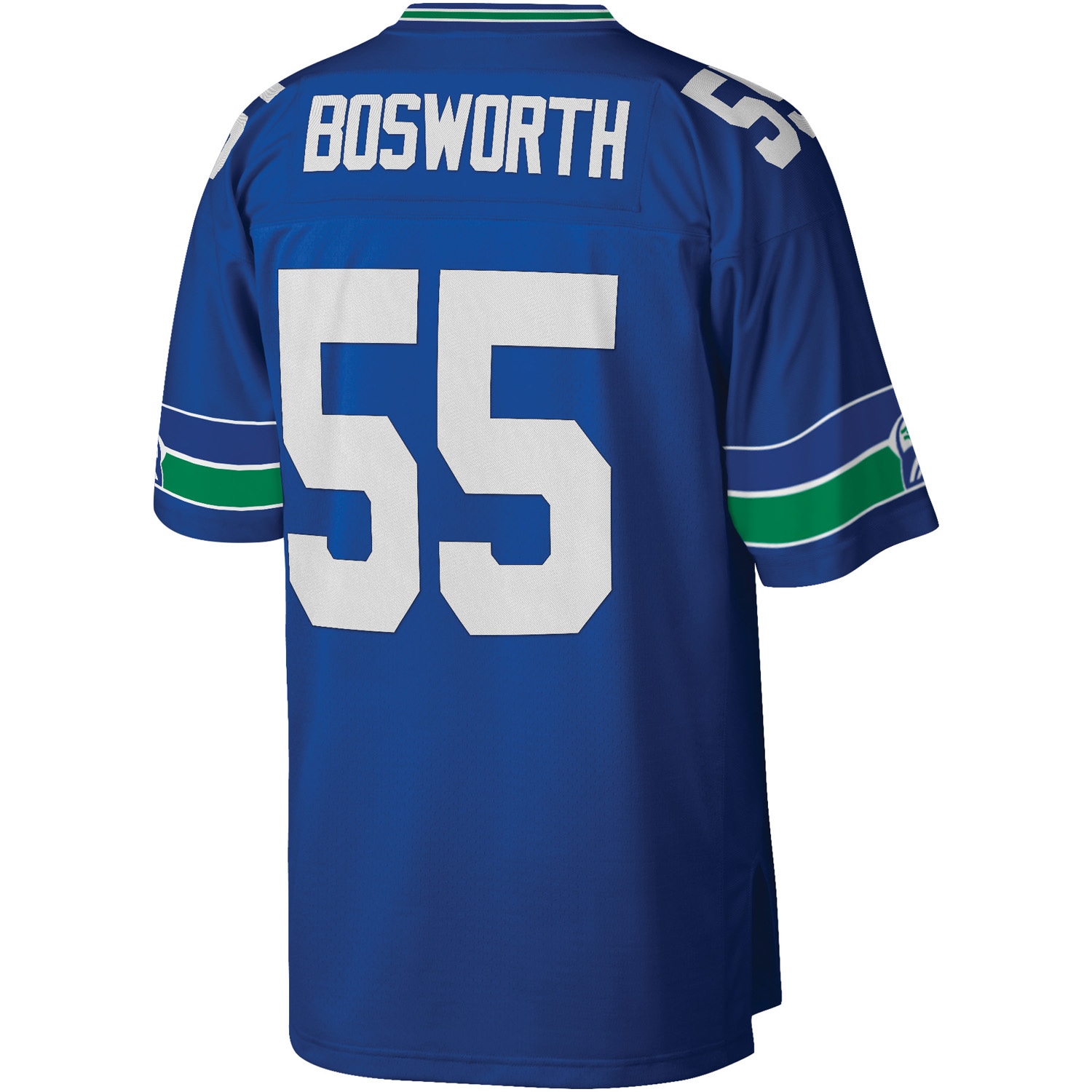 Brian Bosworth Seattle Seahawks Mitchell & Ness Legacy Replica Jersey - Royal - vstockx